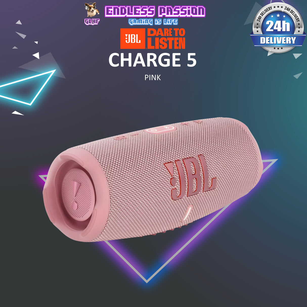 JBL Charge 5 Portable Bluetooth Speaker