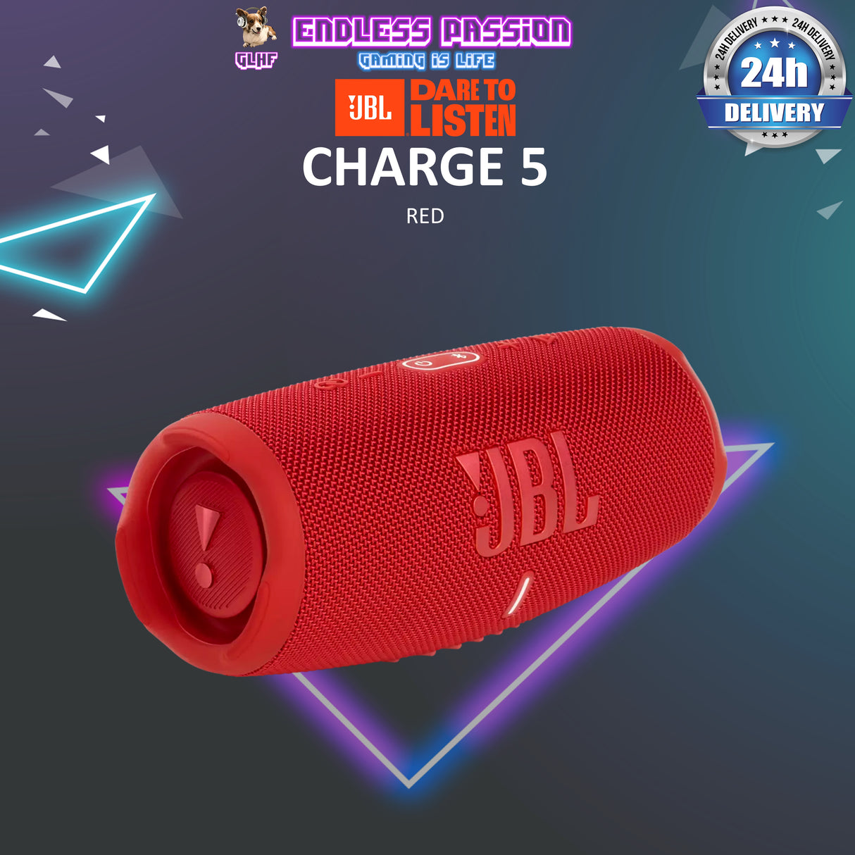 JBL Charge 5 Portable Bluetooth Speaker