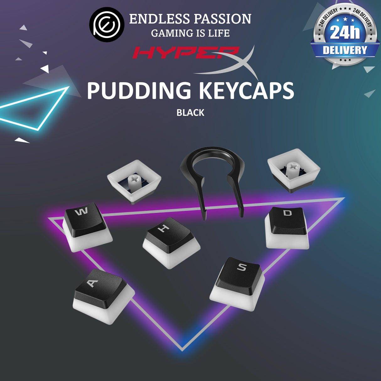 HyperX Pudding Keycaps