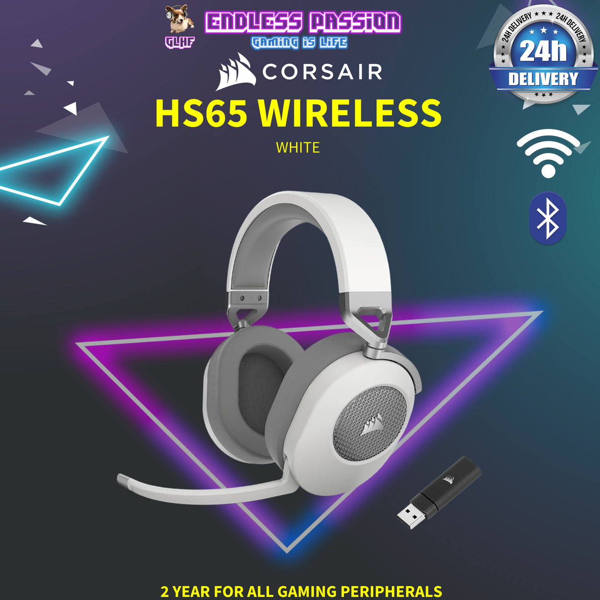 Corsair HS65 Wireless Gaming Headset