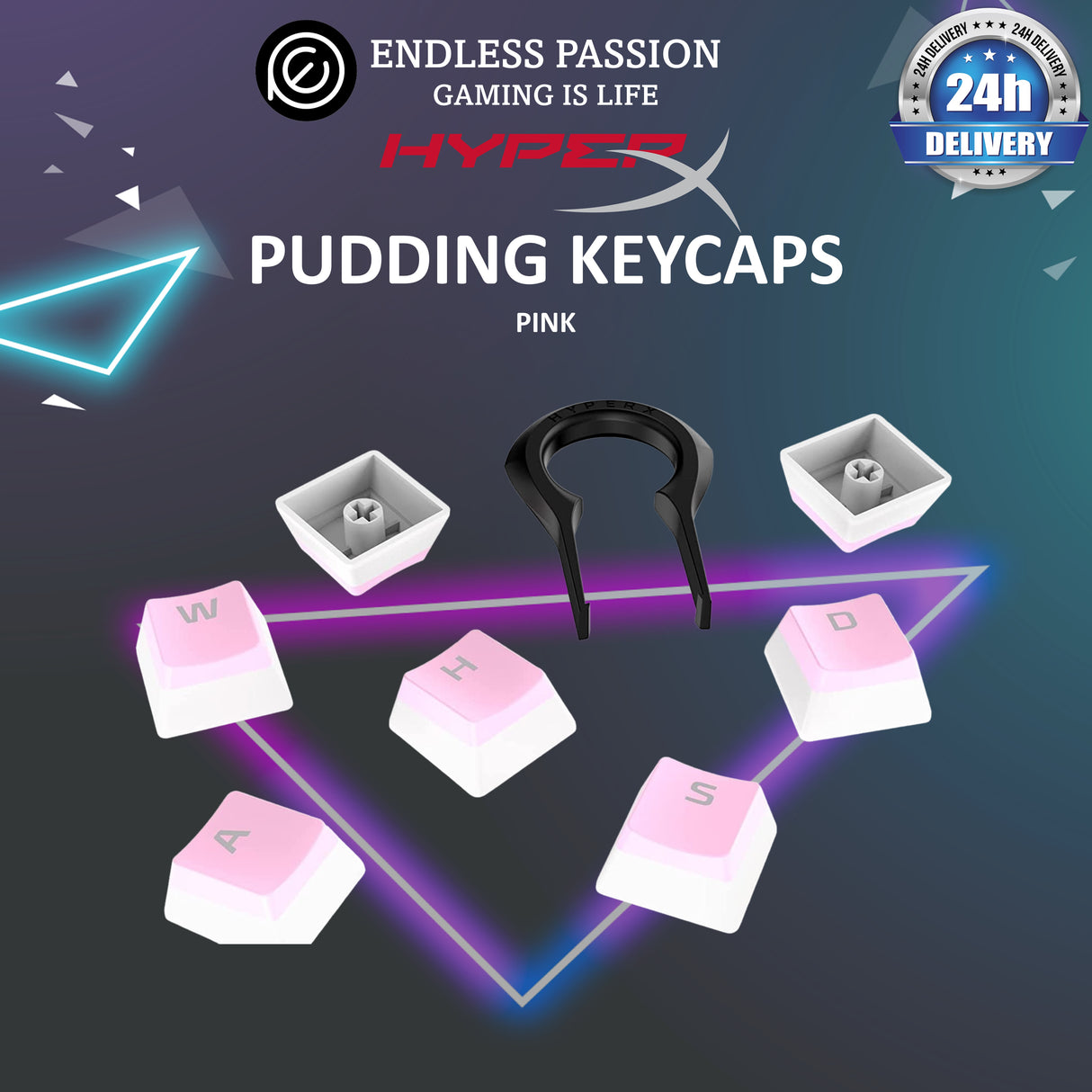 HyperX Pudding Keycaps