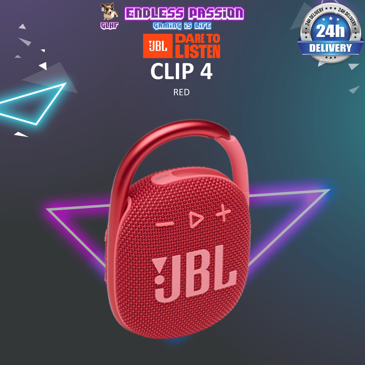 JBL Clip 4 Mini Portable Bluetooth Speaker