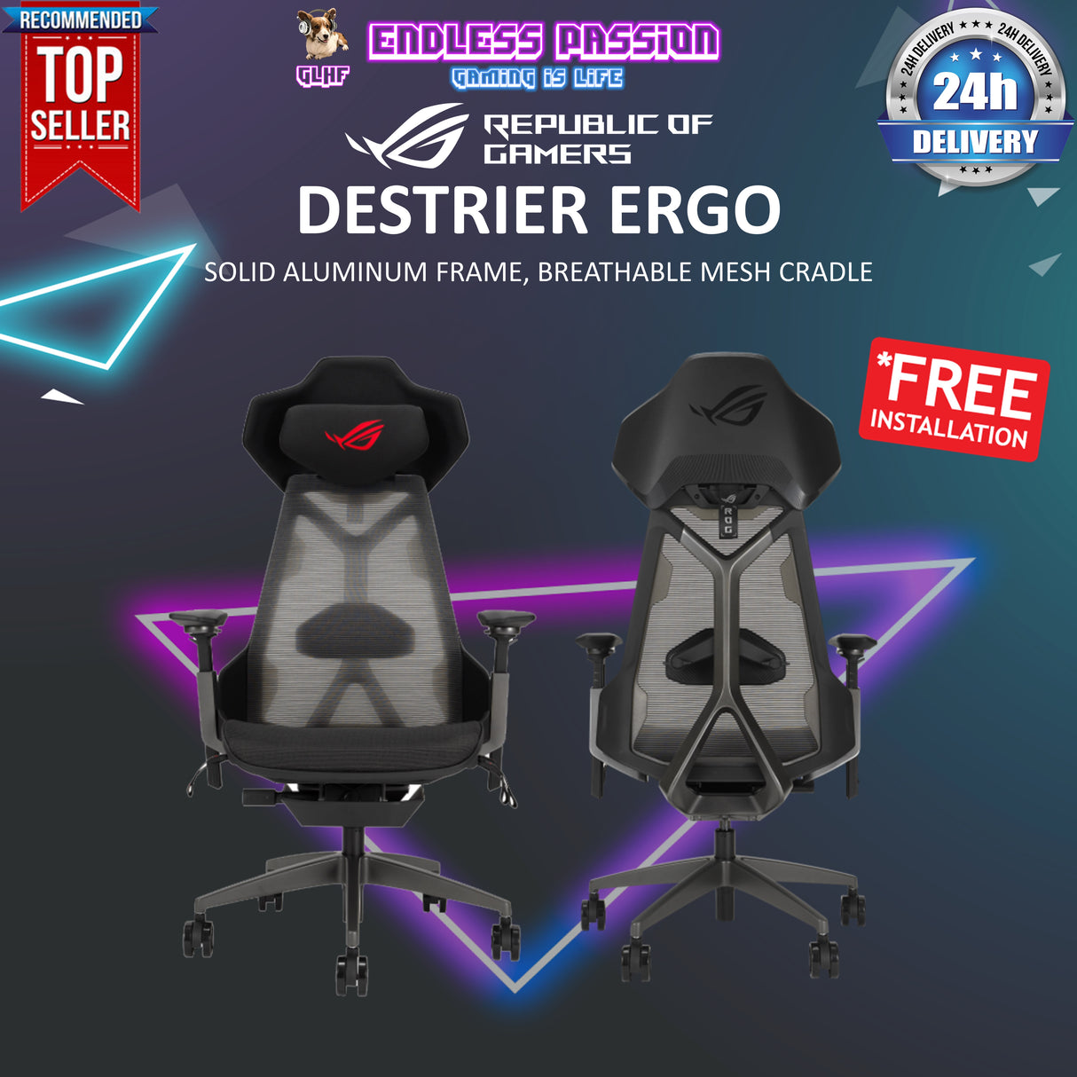 Asus ROG Destrier Ergonomic Gaming Chair