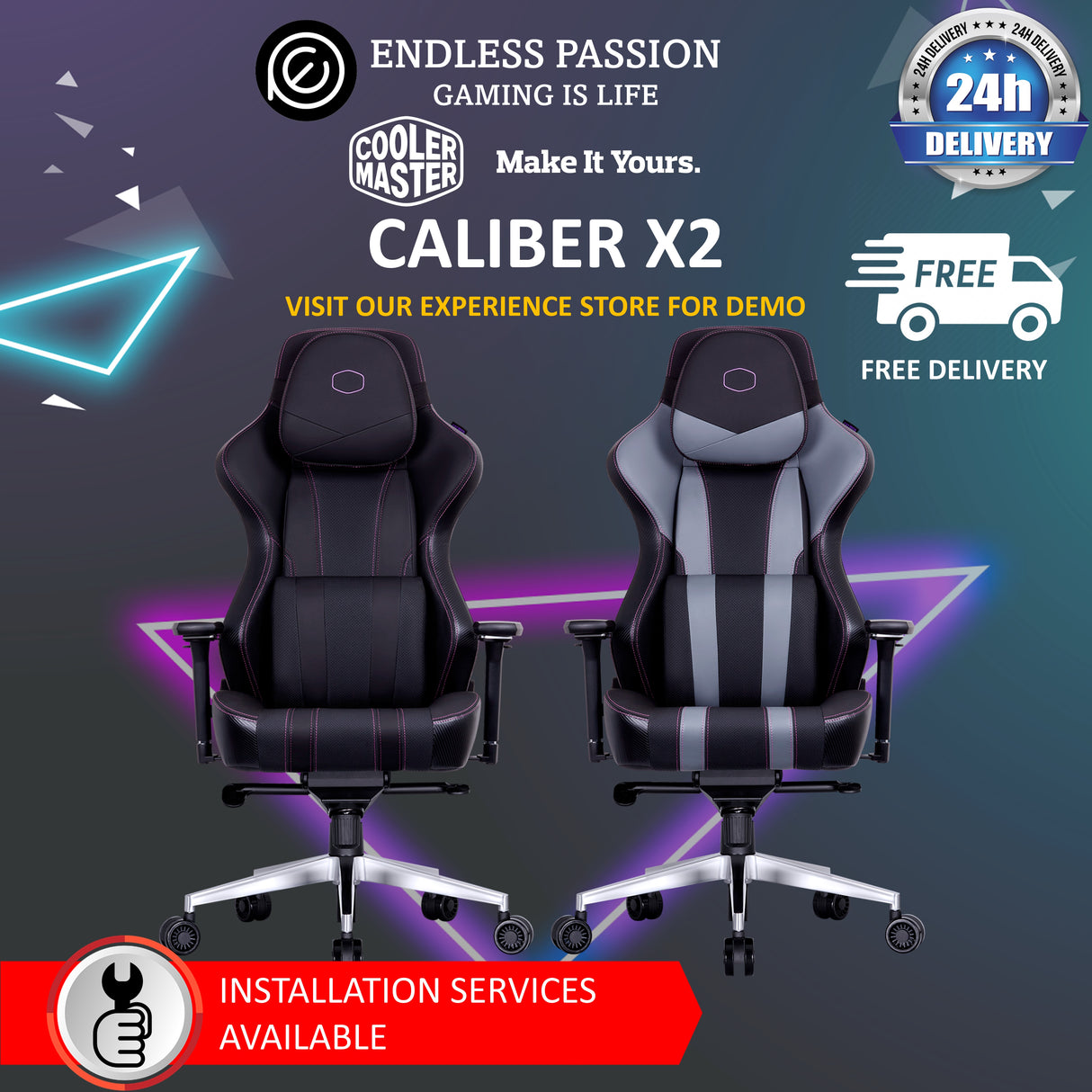 Cooler Master Caliber X2 Gaming Chair