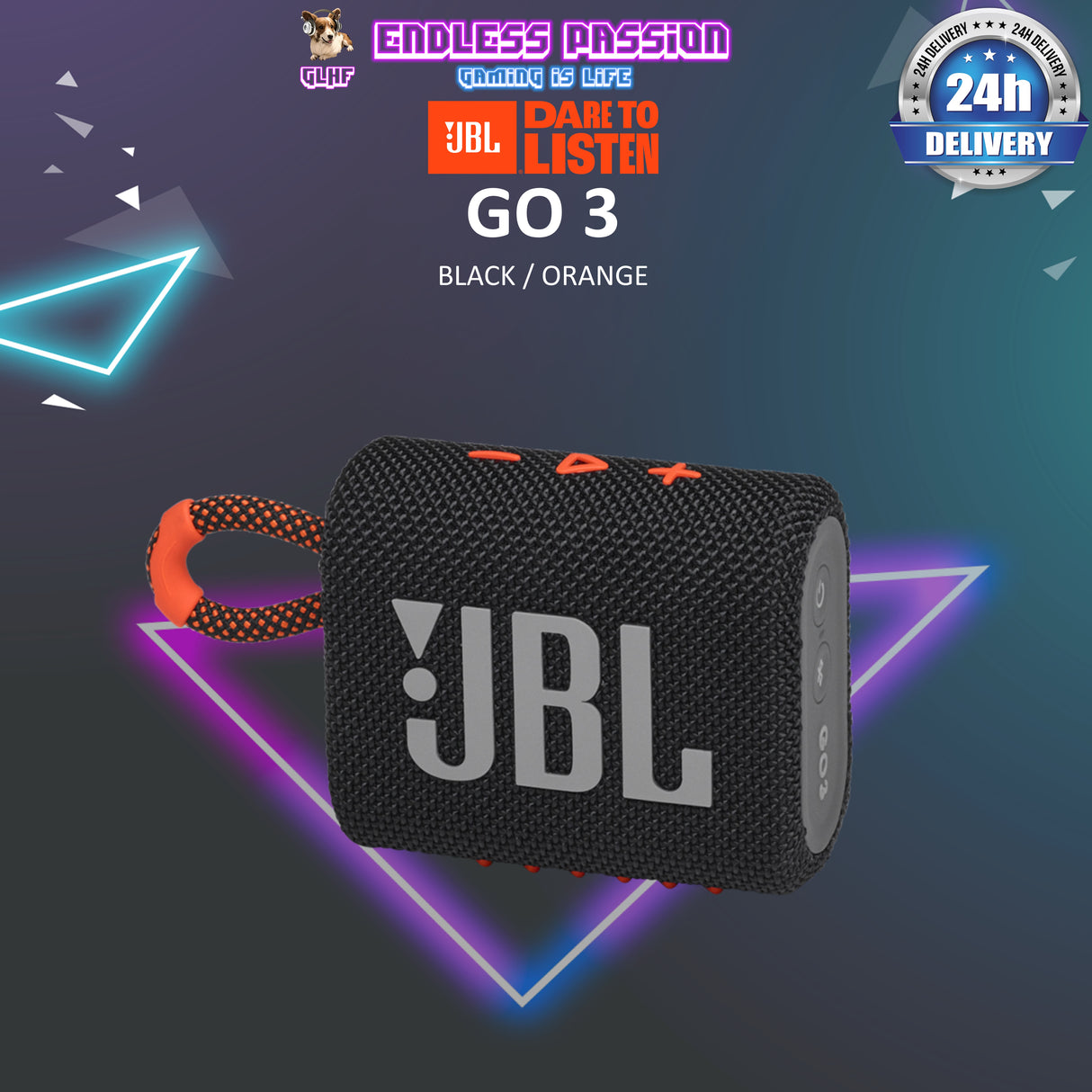 JBL Go 3 Mini Portable Bluetooth Speaker