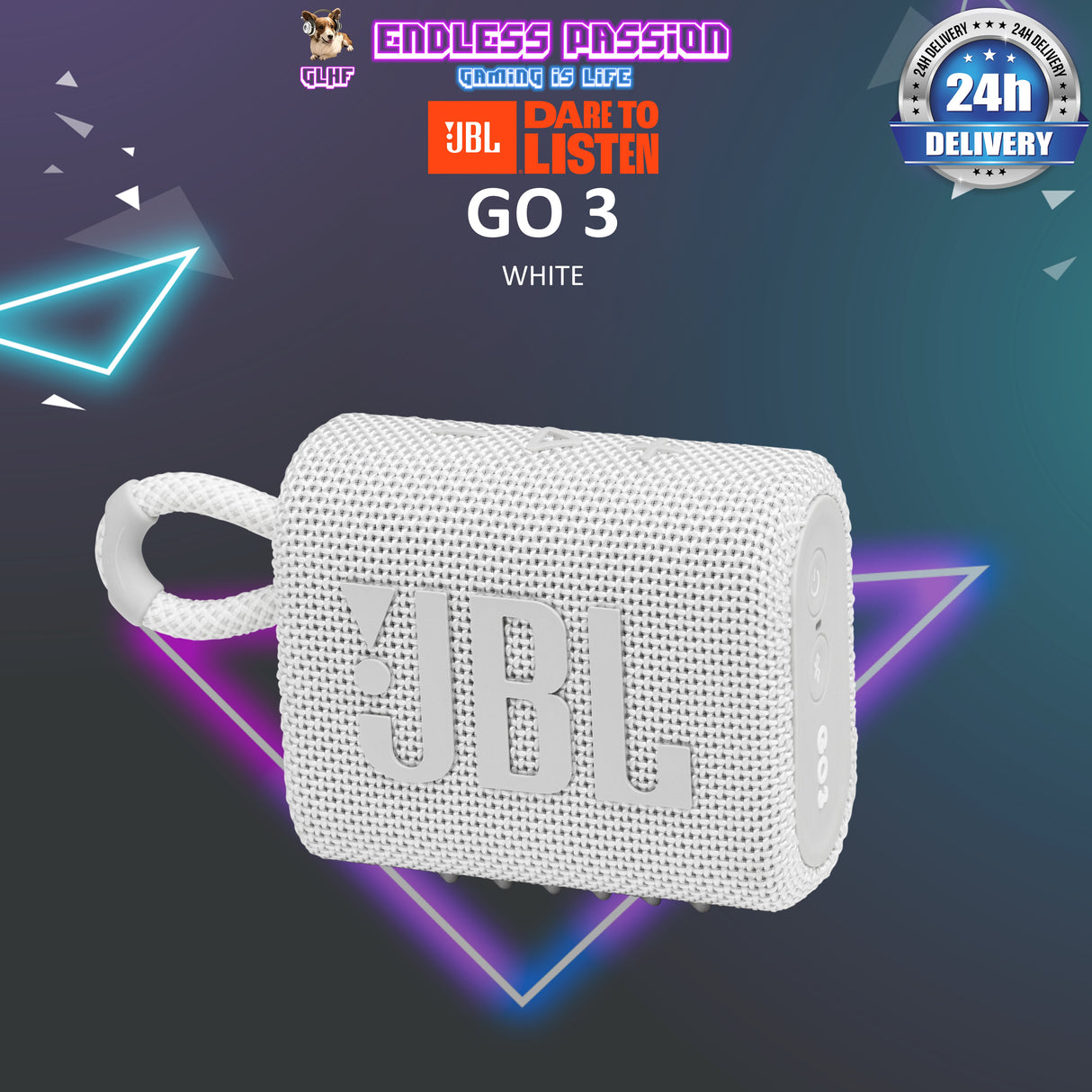 JBL Go 3 Mini Portable Bluetooth Speaker