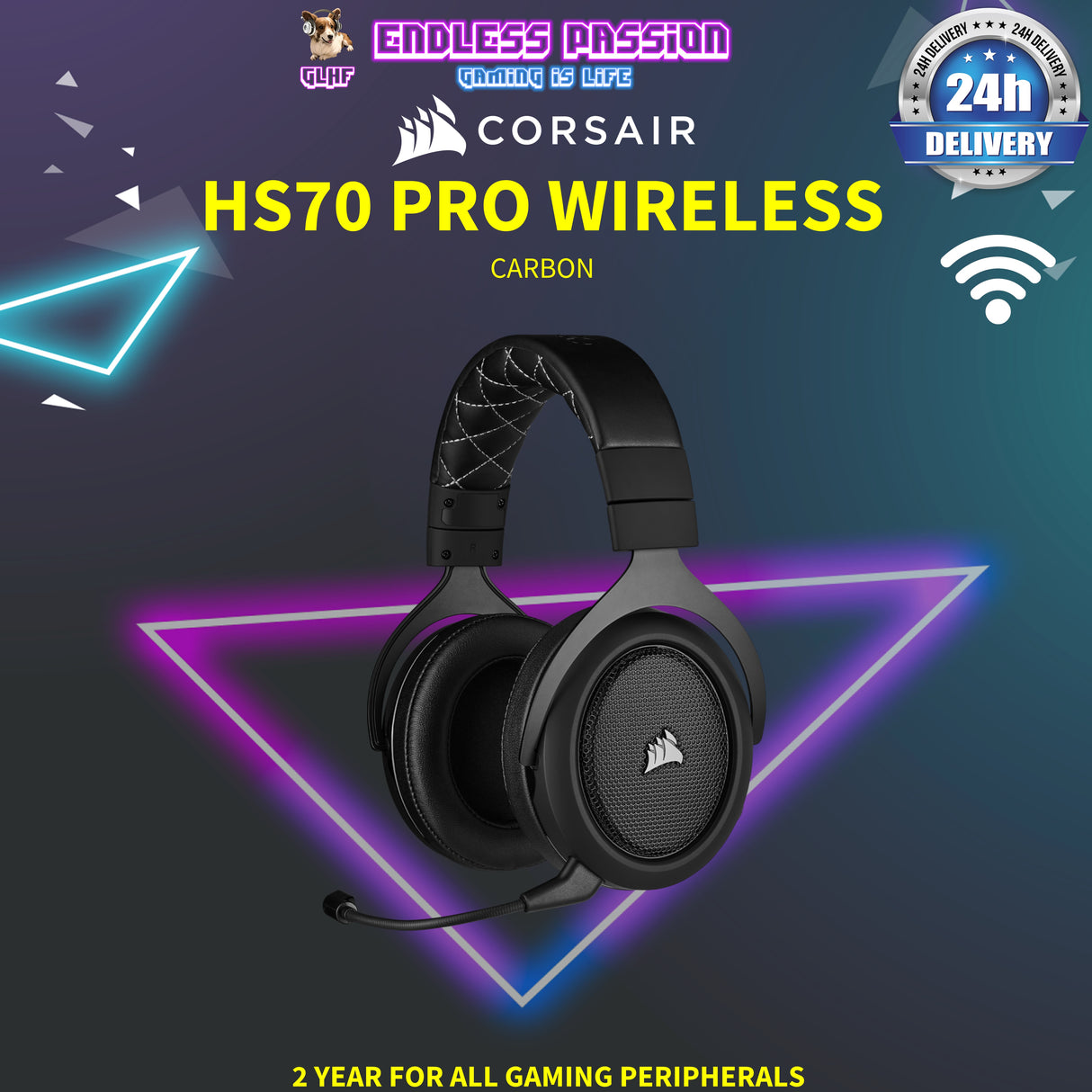 Corsair HS70 PRO Wireless SE Gaming Headset