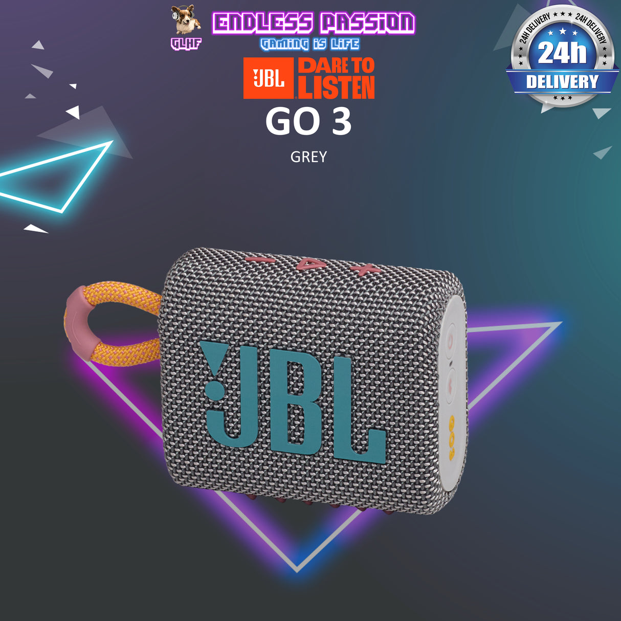 JBL Go 3 Mini Portable Bluetooth Speaker