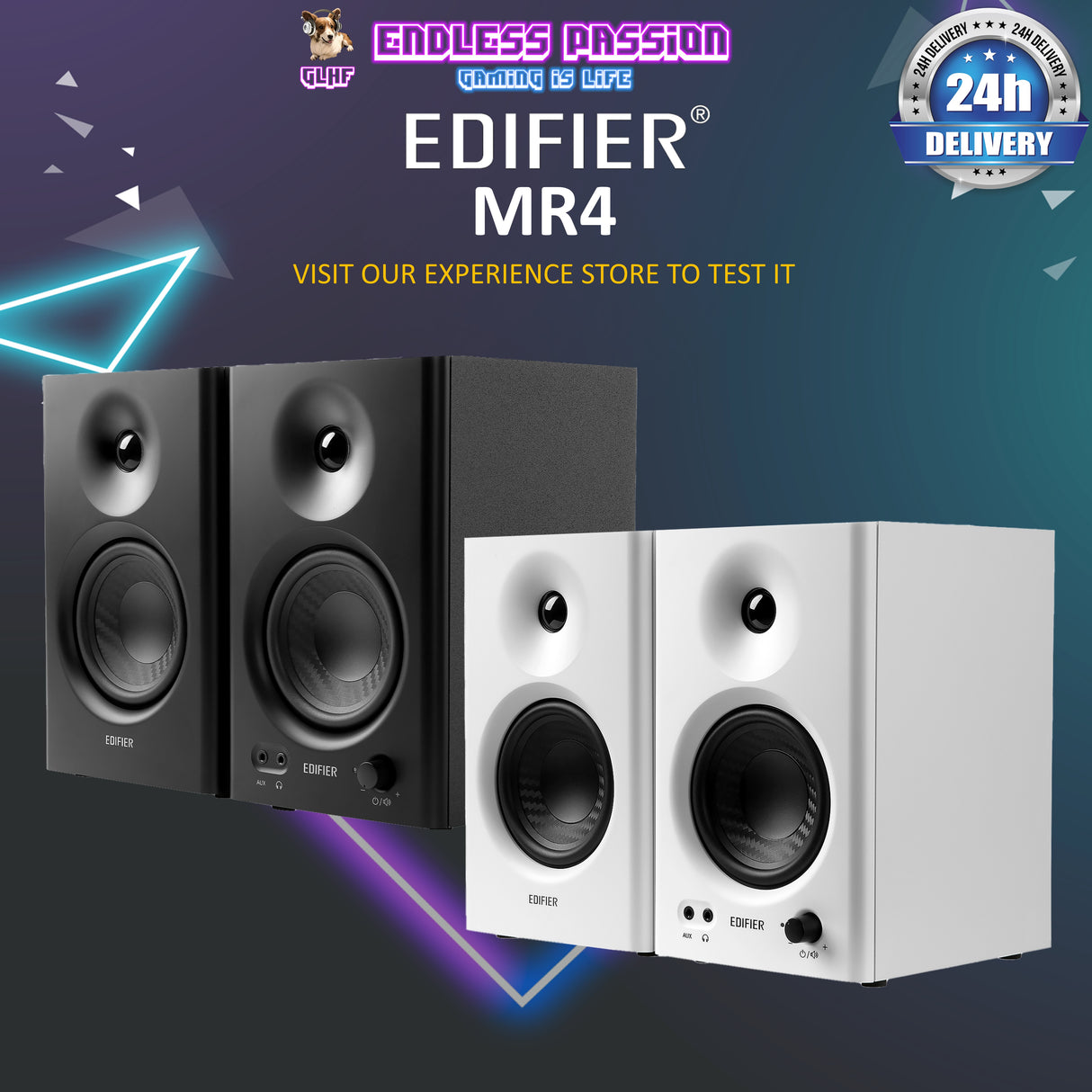 Edifier MR4 Powered Studio Monitor Speakers