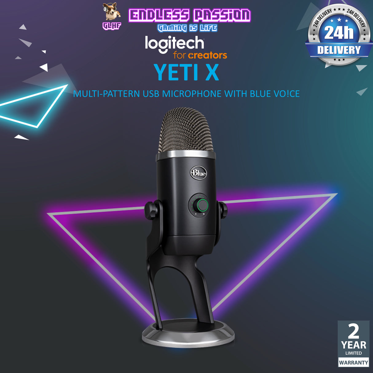 Logitech G Blue Yeti X Microphone