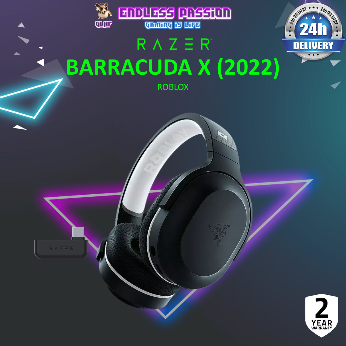 Razer Barracuda X Wireless Gaming & Mobile Headset