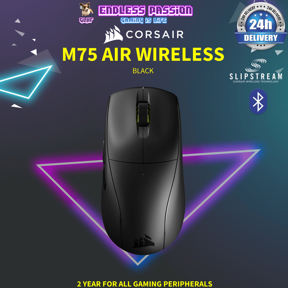 Corsair M75 AIR Wireless Ultra Lightweight Gaming Mouse