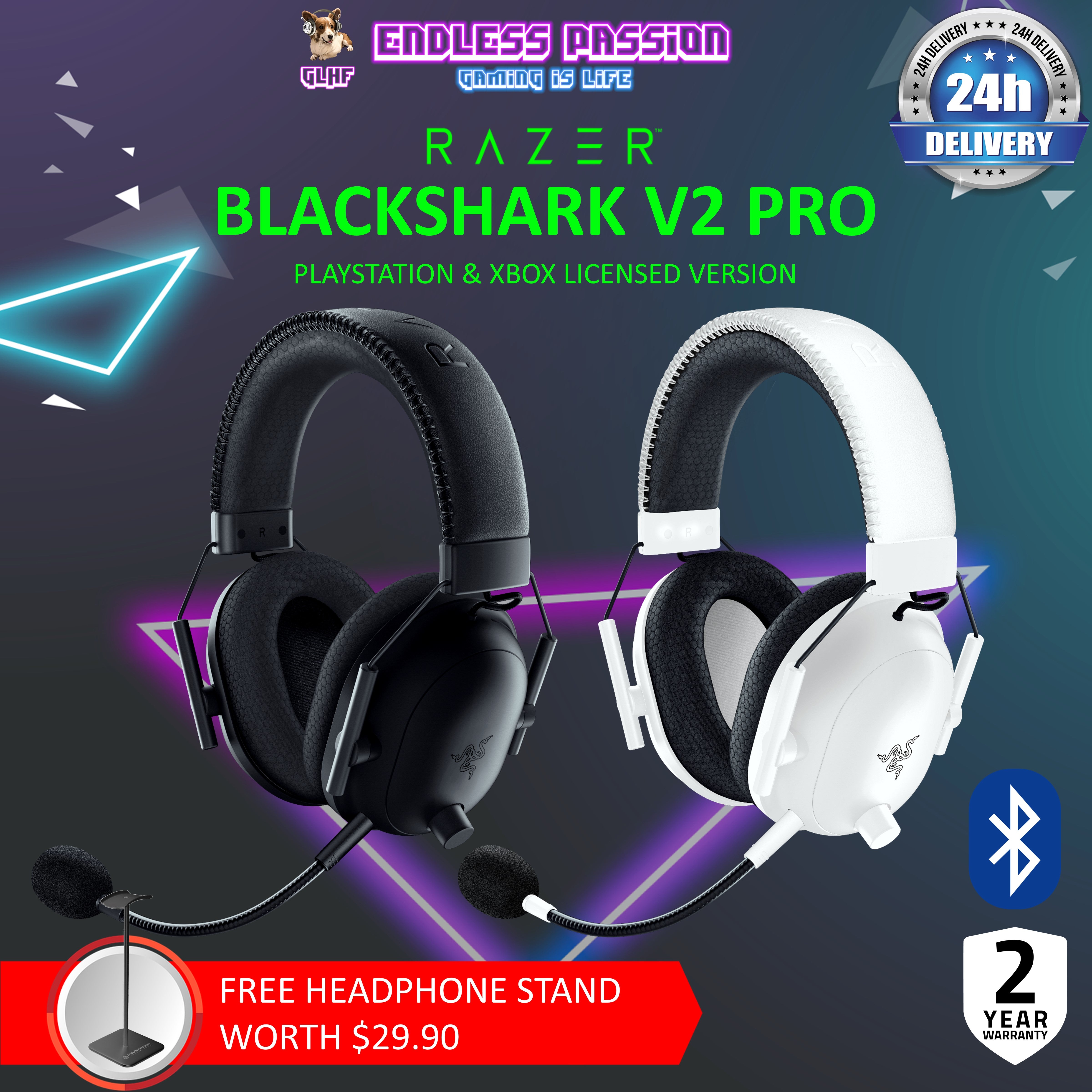 Razer 2024 BlackShark V2 headset - Black