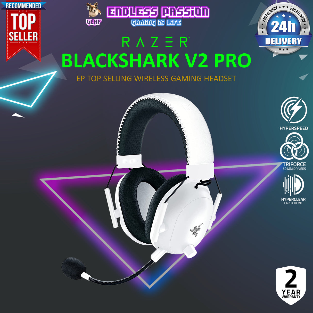 Razer BlackShark V2 Pro Wireless Gaming Headset