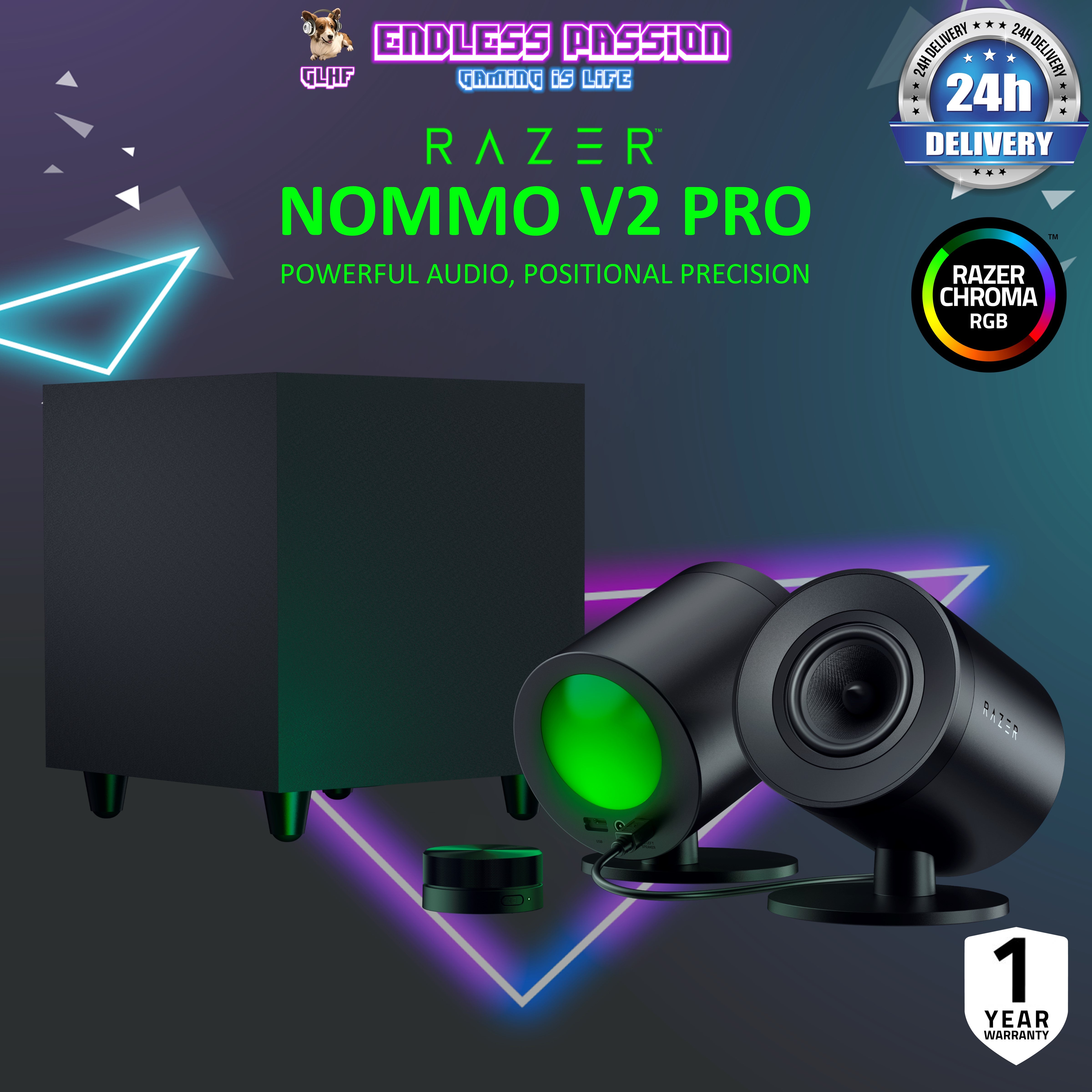 Razer- Nommo Chroma Gaming sale Speakers