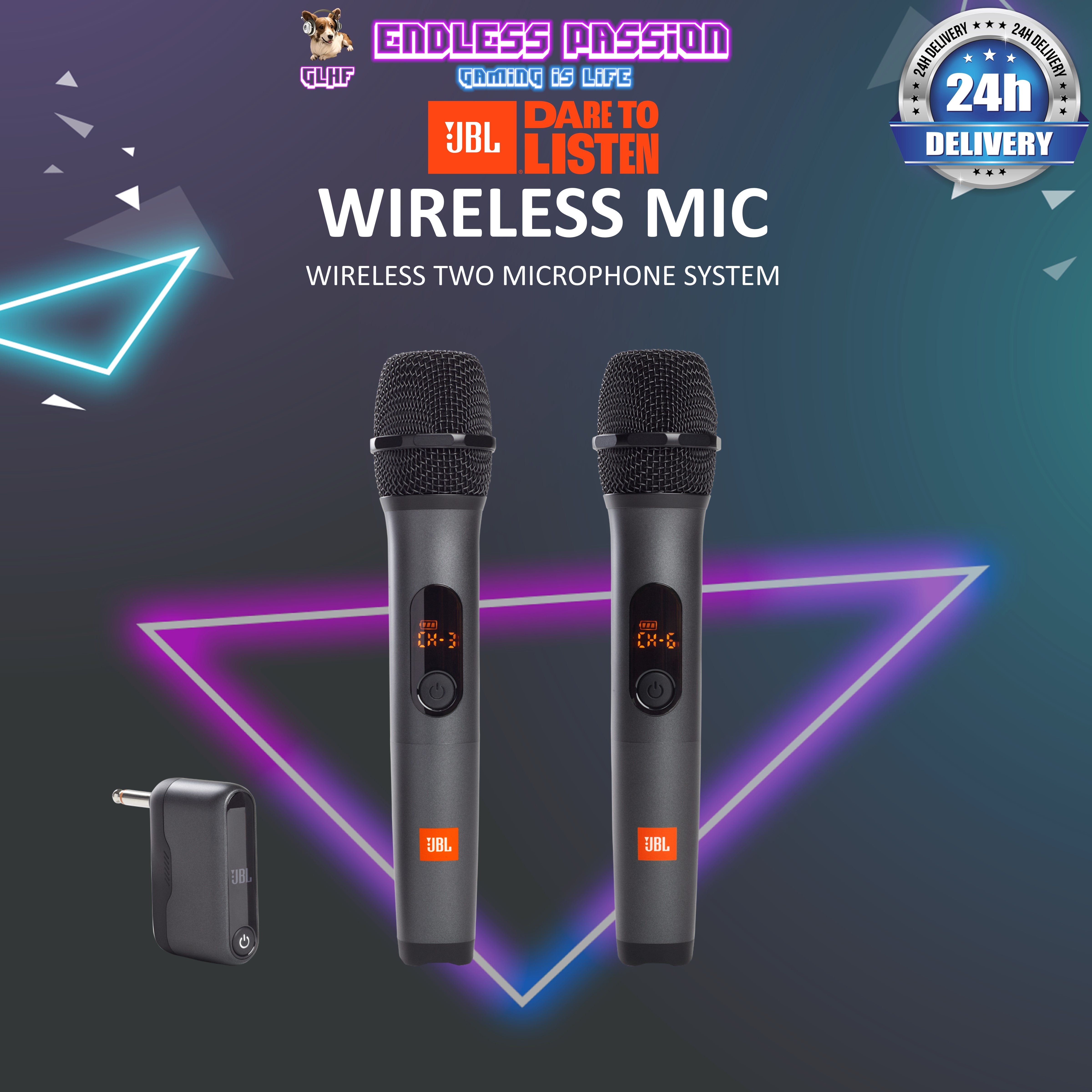 Mic wireless jbl sale