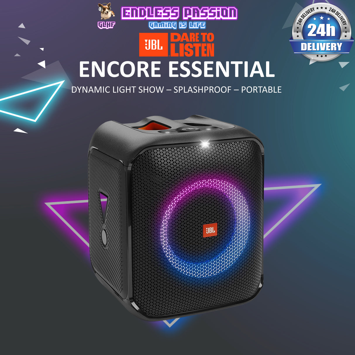 JBL PartyBox Encore Essential Portable Party Speaker