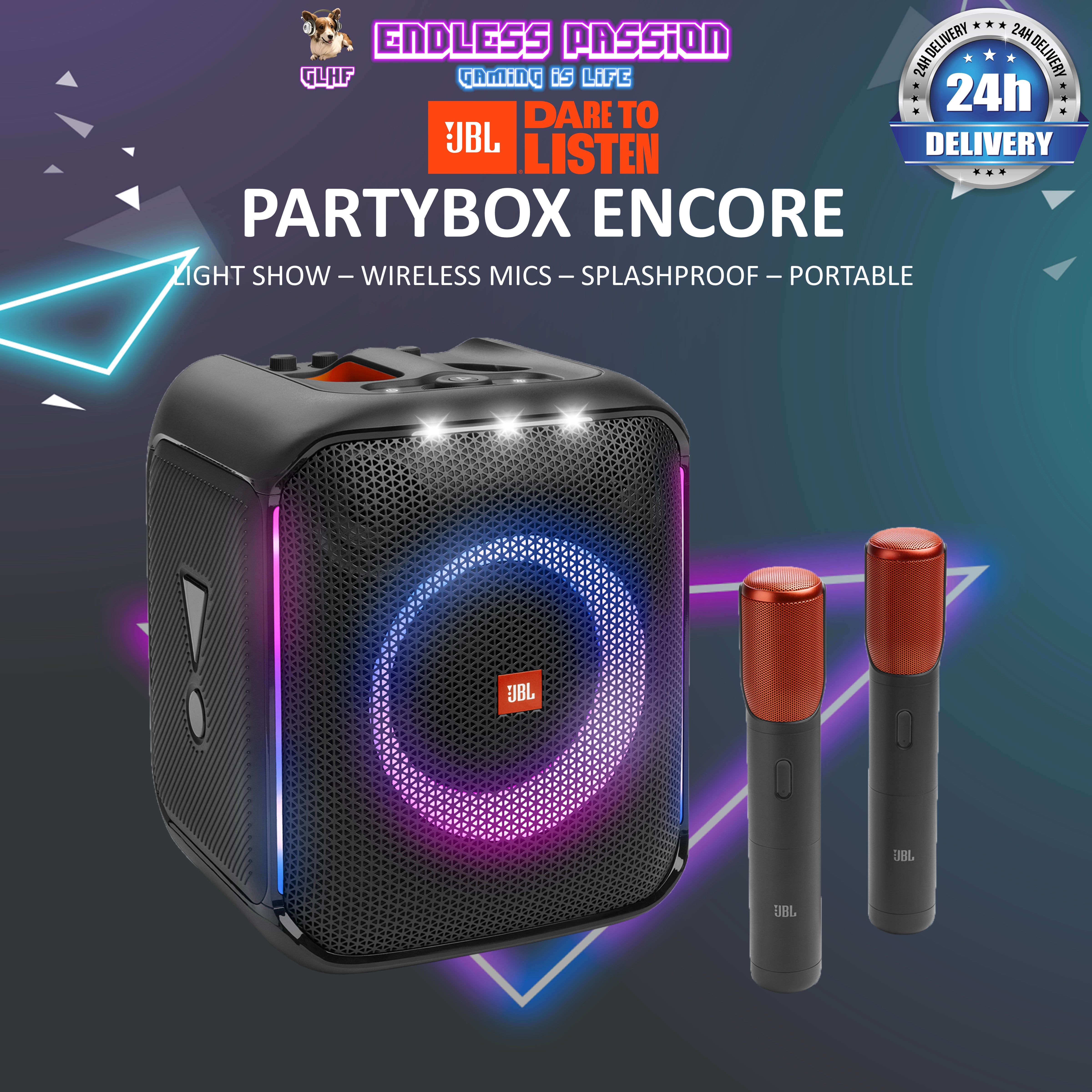 Party fashion speakers with mic