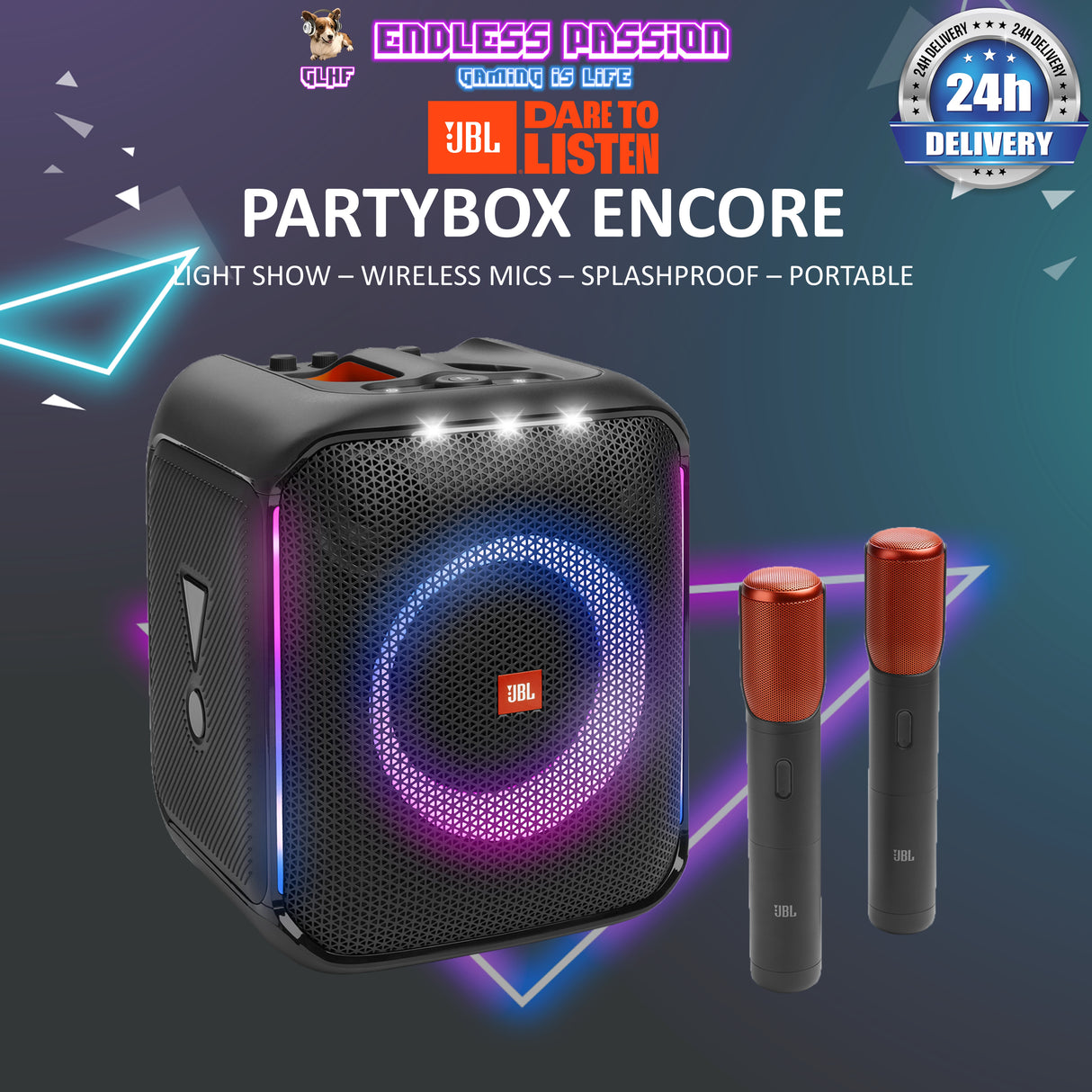 JBL PartyBox Encore Portable Party Speaker