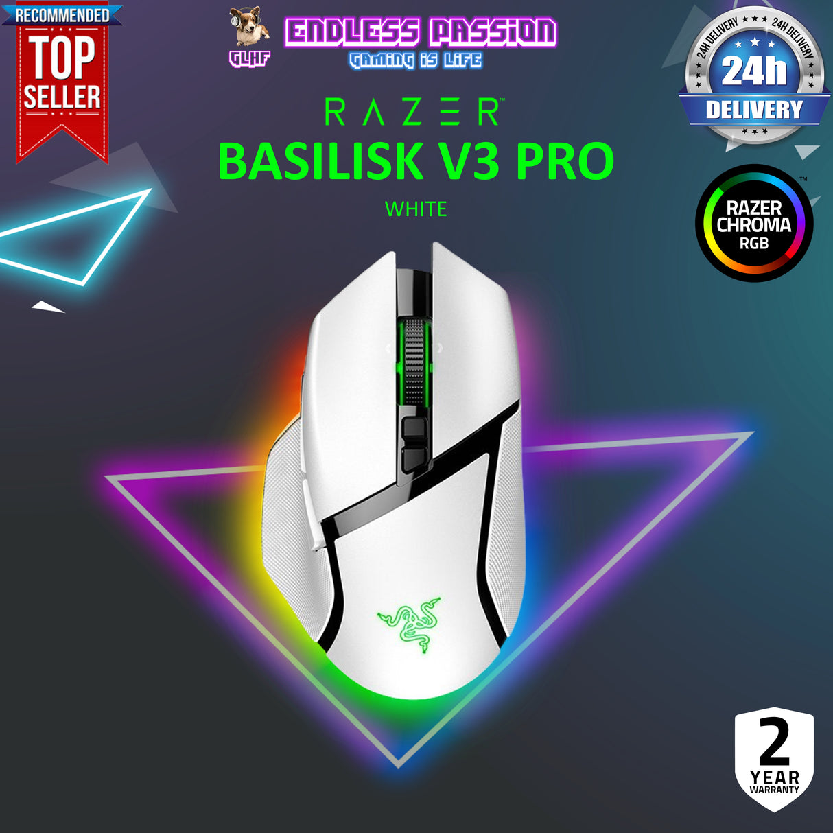 Razer Basilisk V3 Pro Wireless Gaming Mouse