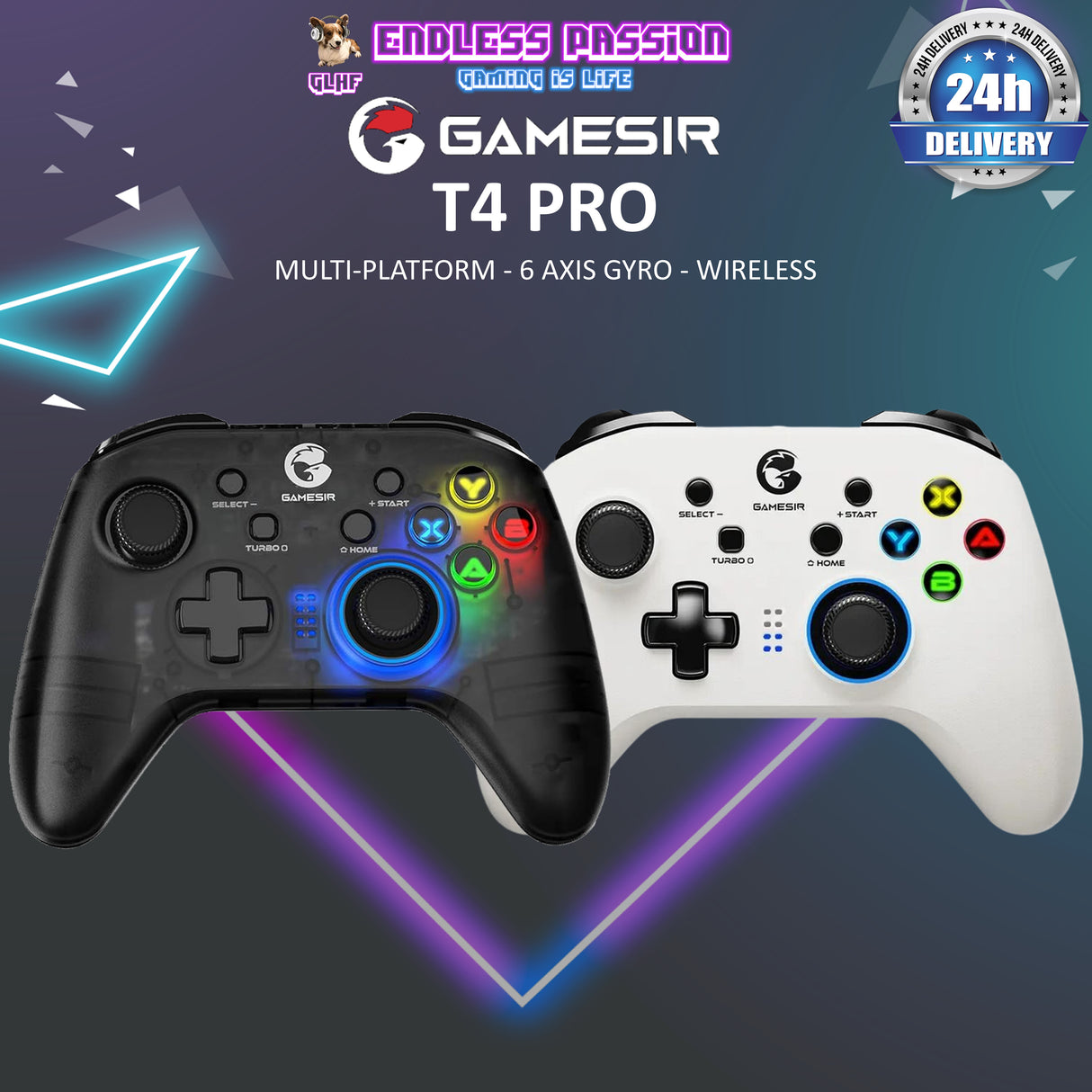 GameSir T4 Pro Multiplatform Wireless Controller