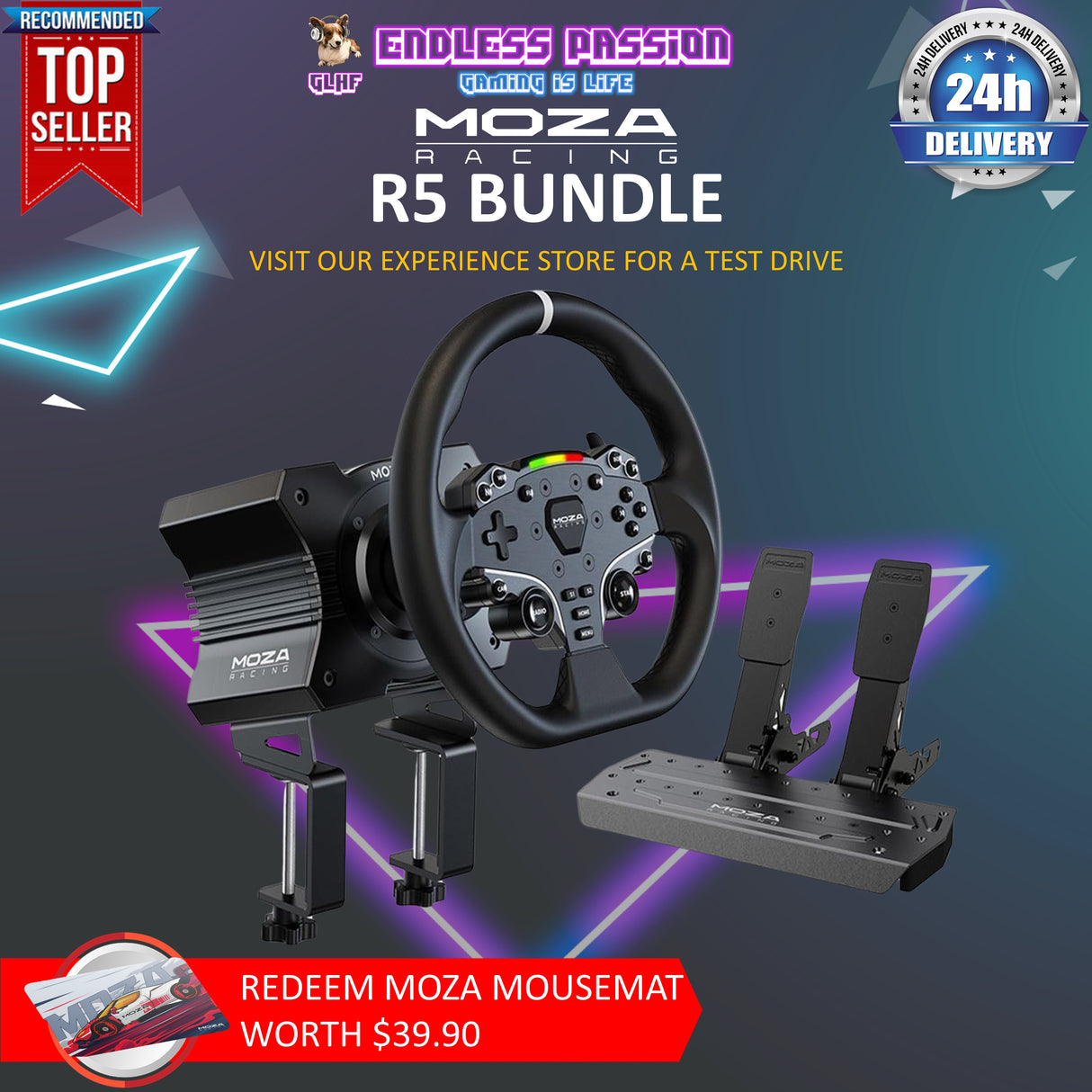 MOZA R5 Bundle