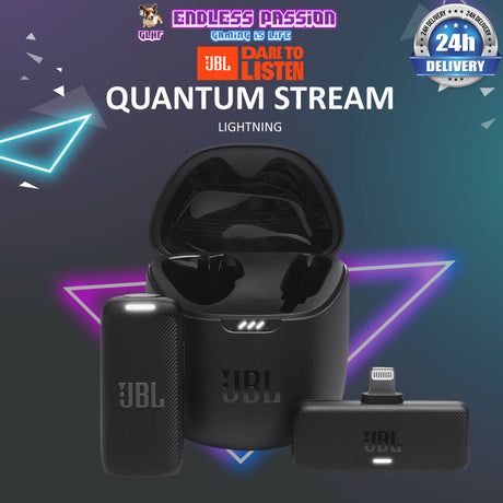 JBL Quantum Stream Wireless Streaming Microphone