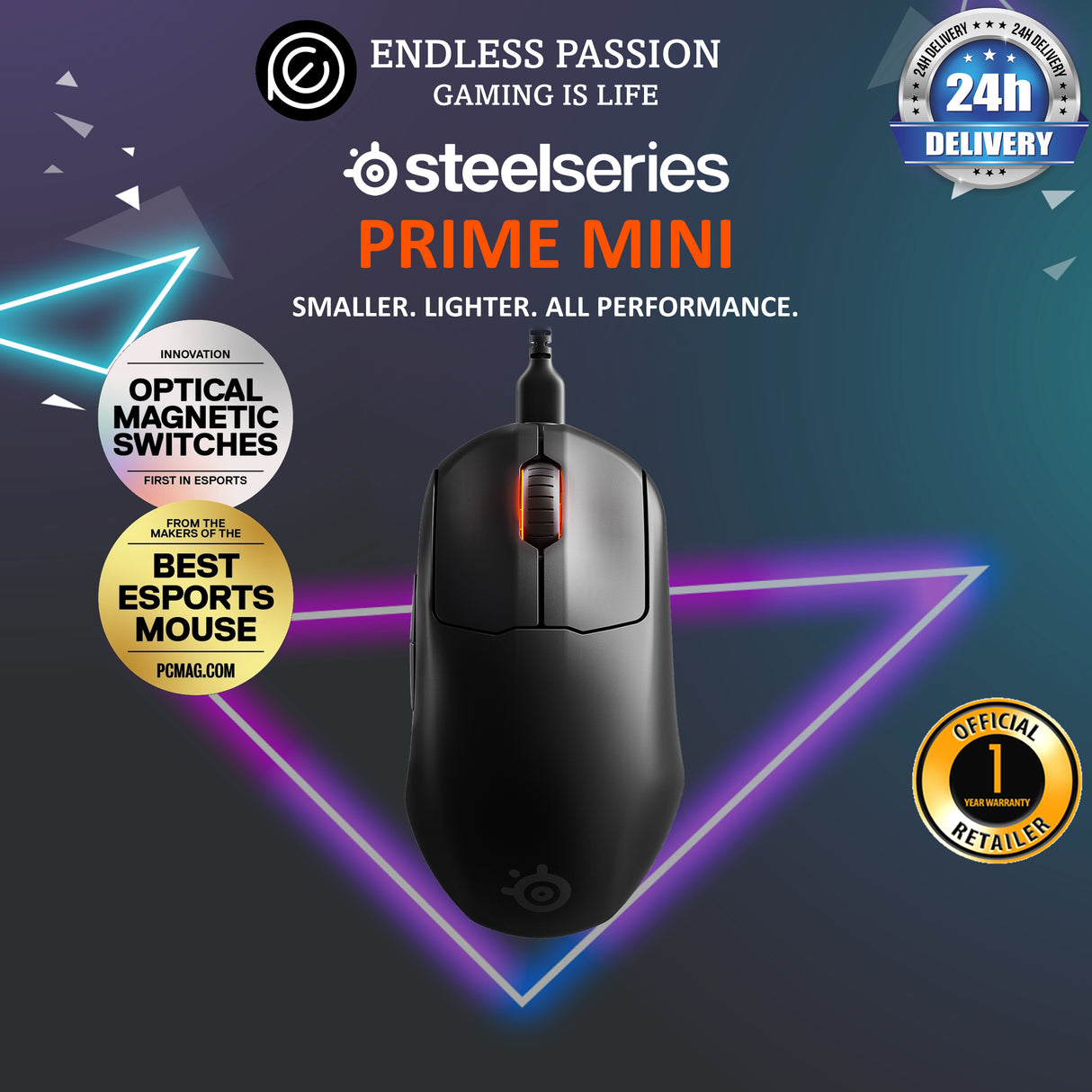 SteelSeries Prime Mini Gaming Mouse