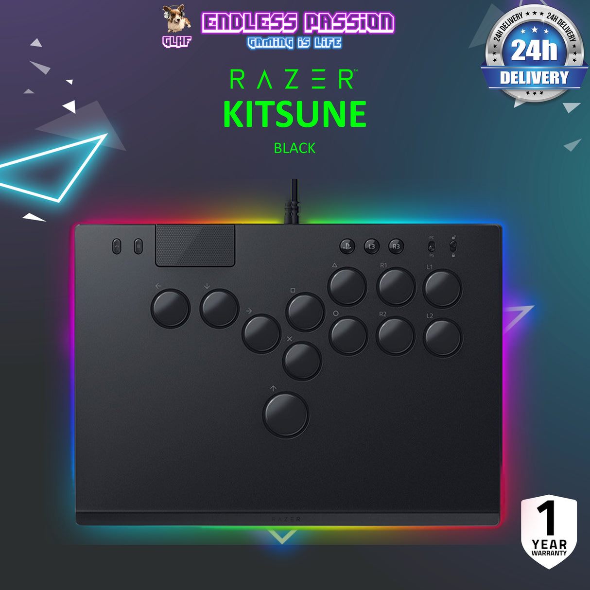 Razer Kitsune All-Button Arcade Controller