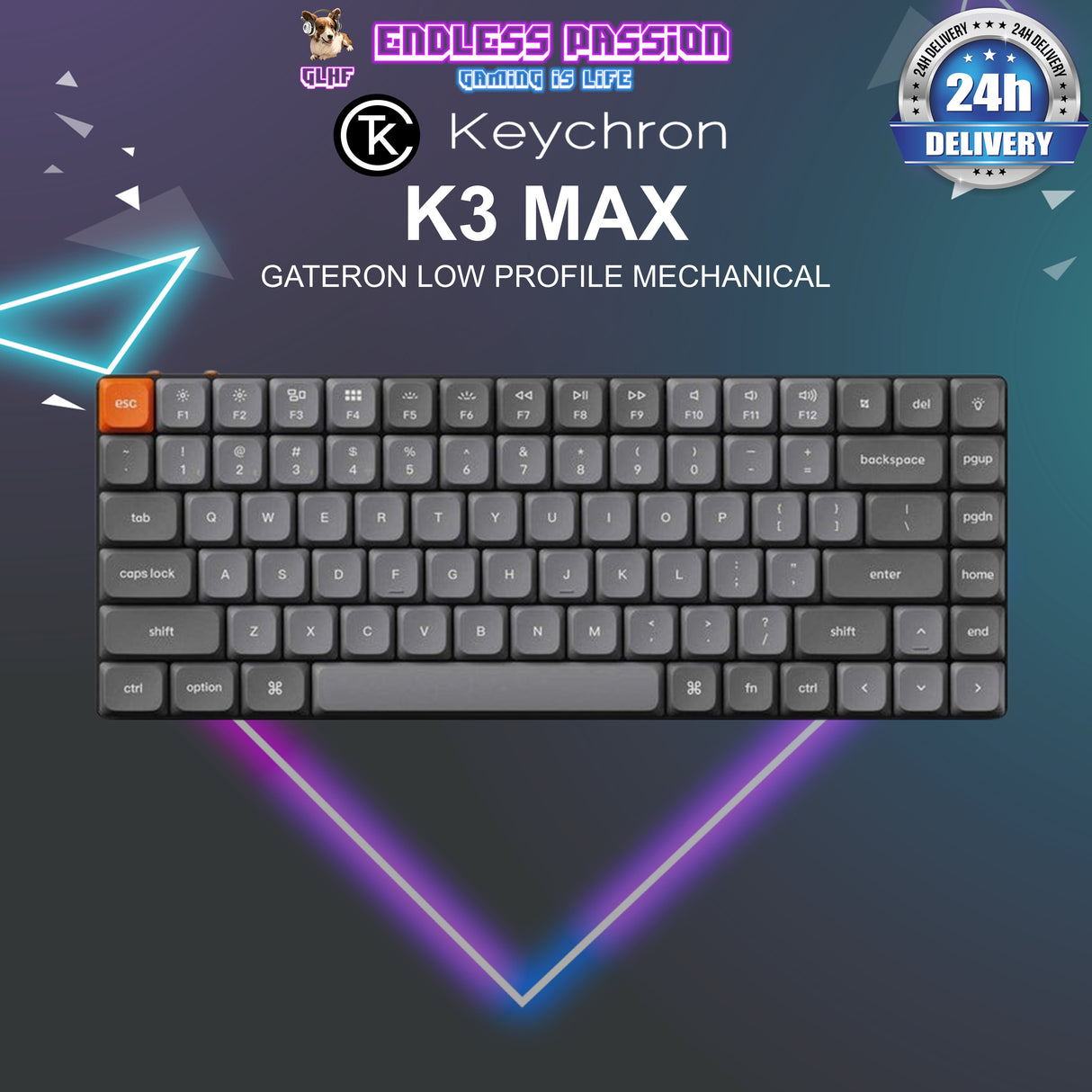 Keychron K3 Max 75% Wireless Gaming Keyboard