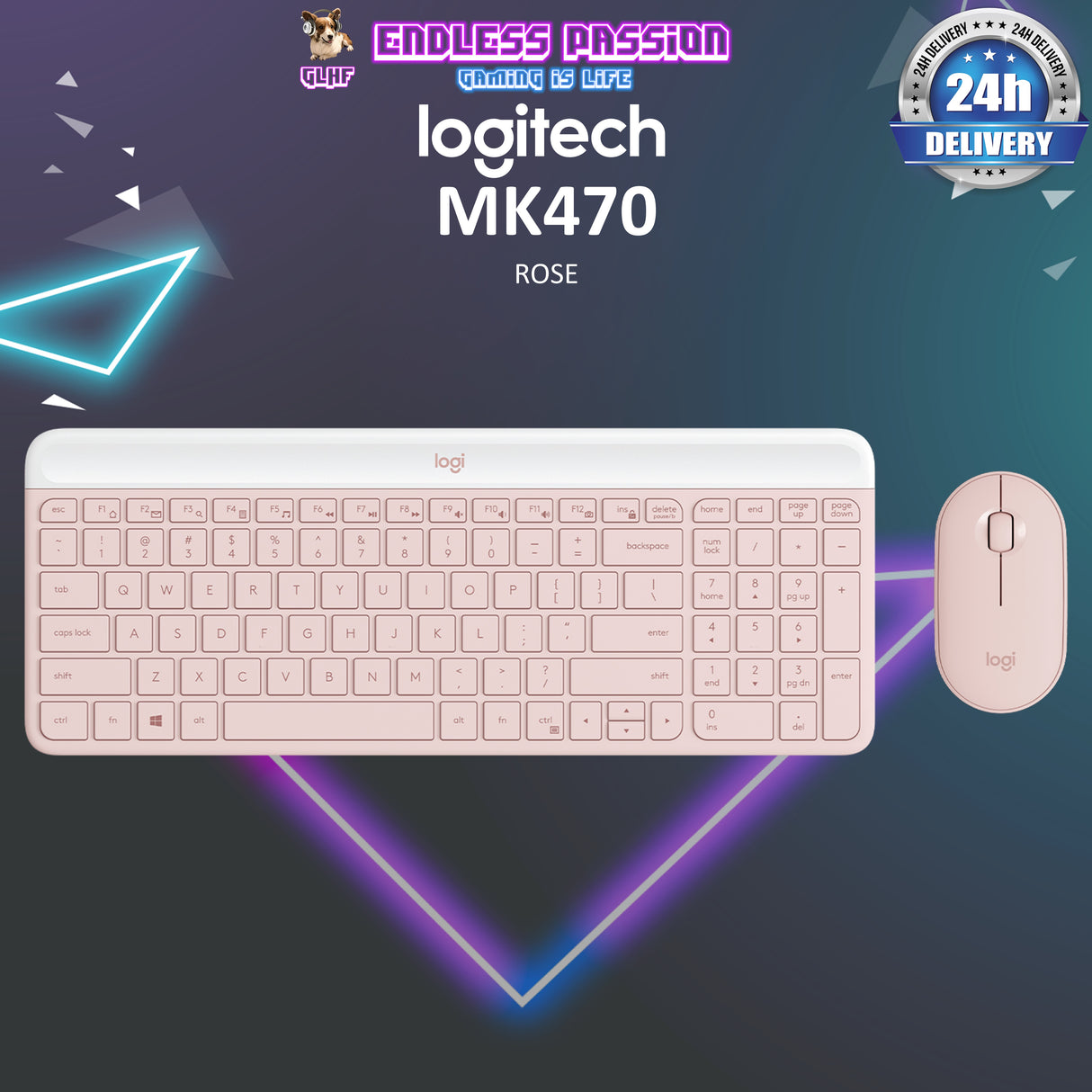 Logitech MK470 Wireless Slim Combo