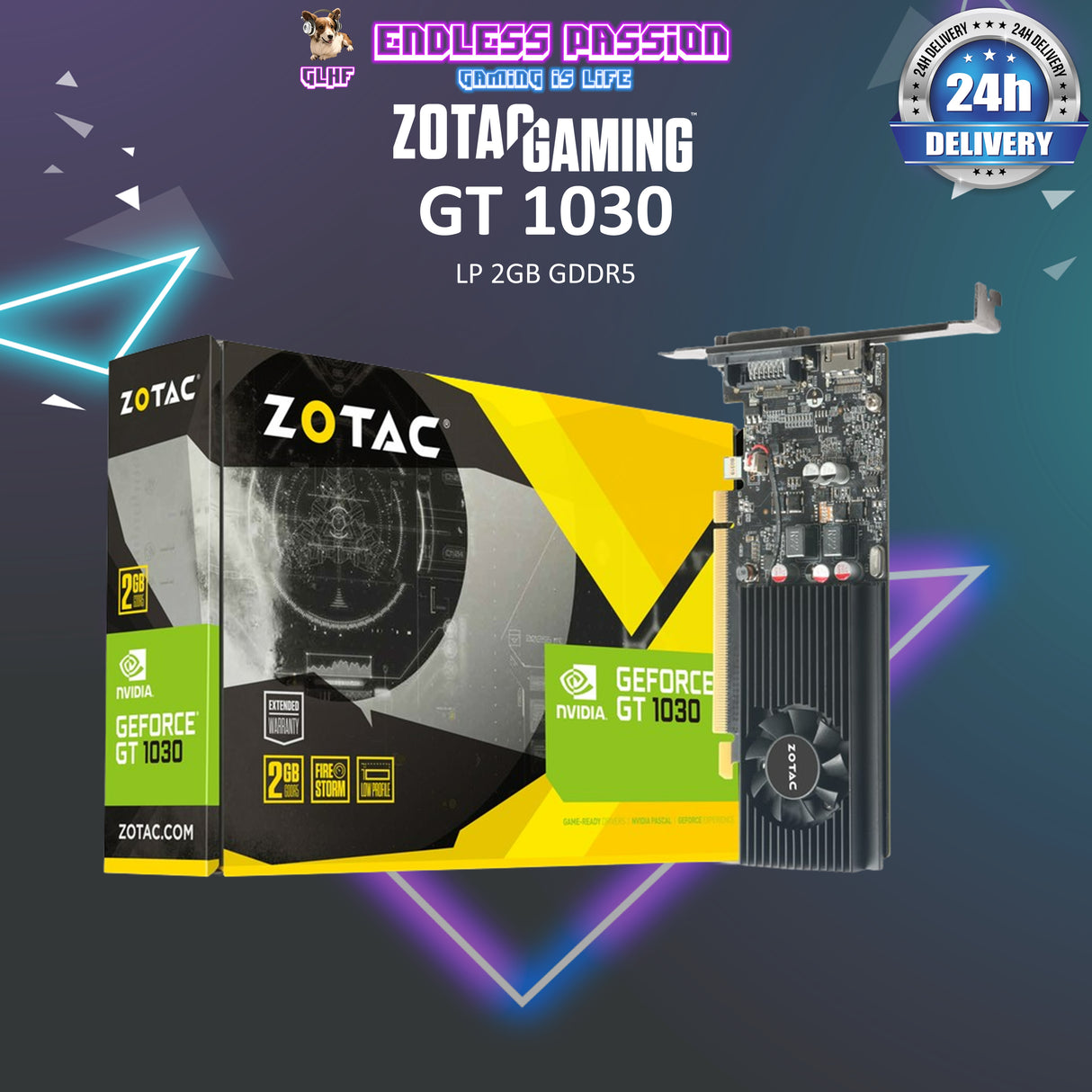 ZOTAC GeForce GT 1030 LP 2GB GDDR5