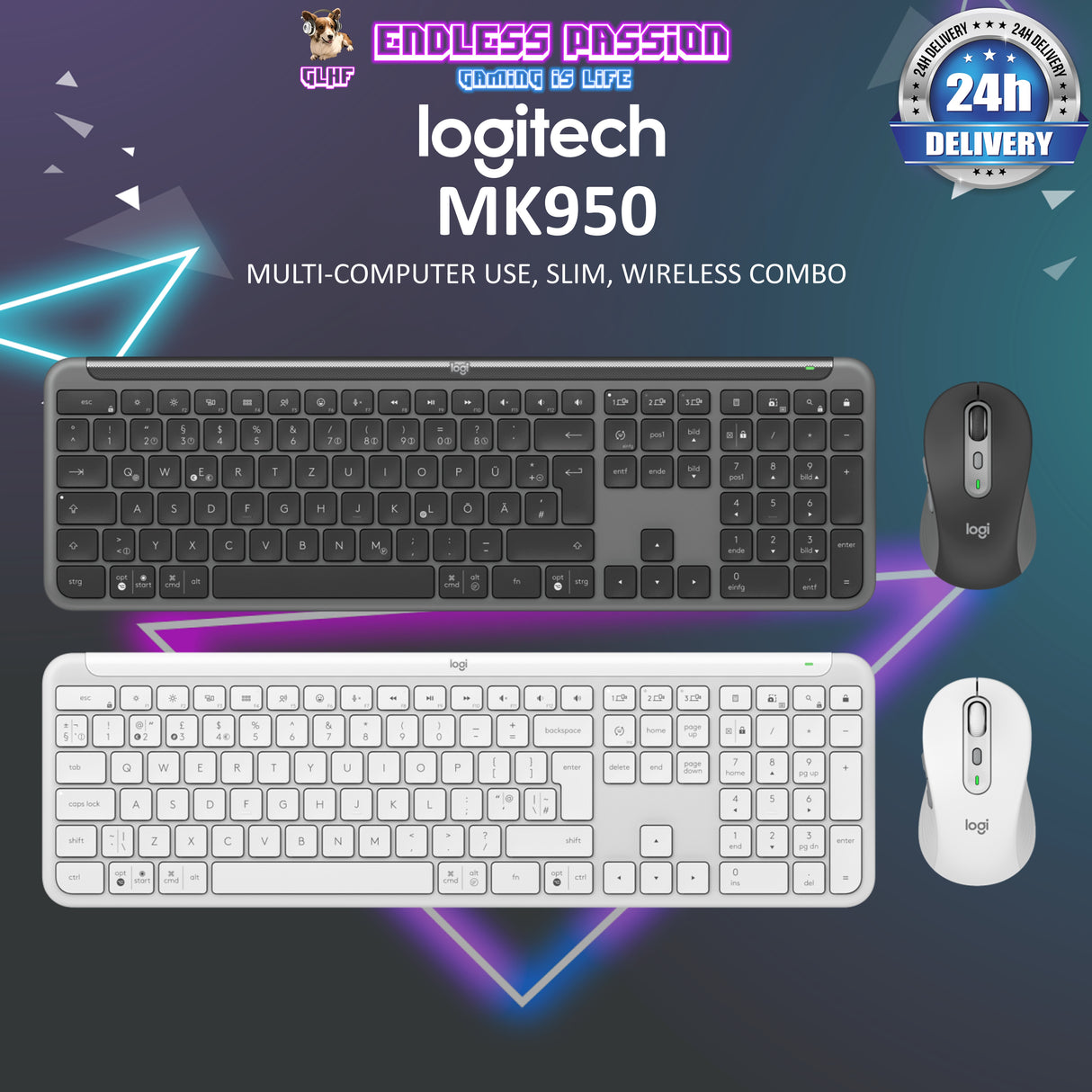 Logitech Signature MK950 Slim Combo