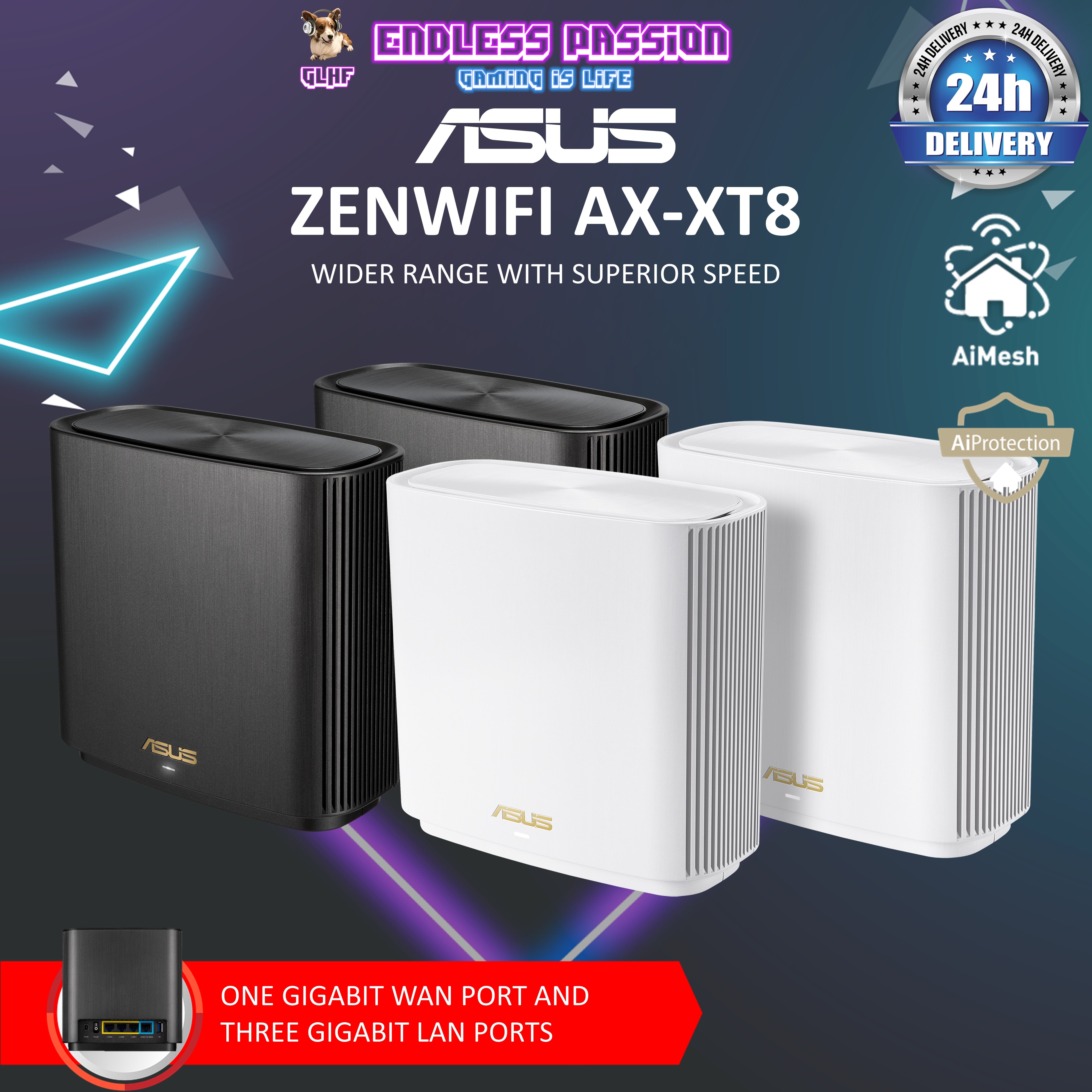 Asus ZenWifi AX6600 outlet Tri-band Mesh Wi-Fi 6