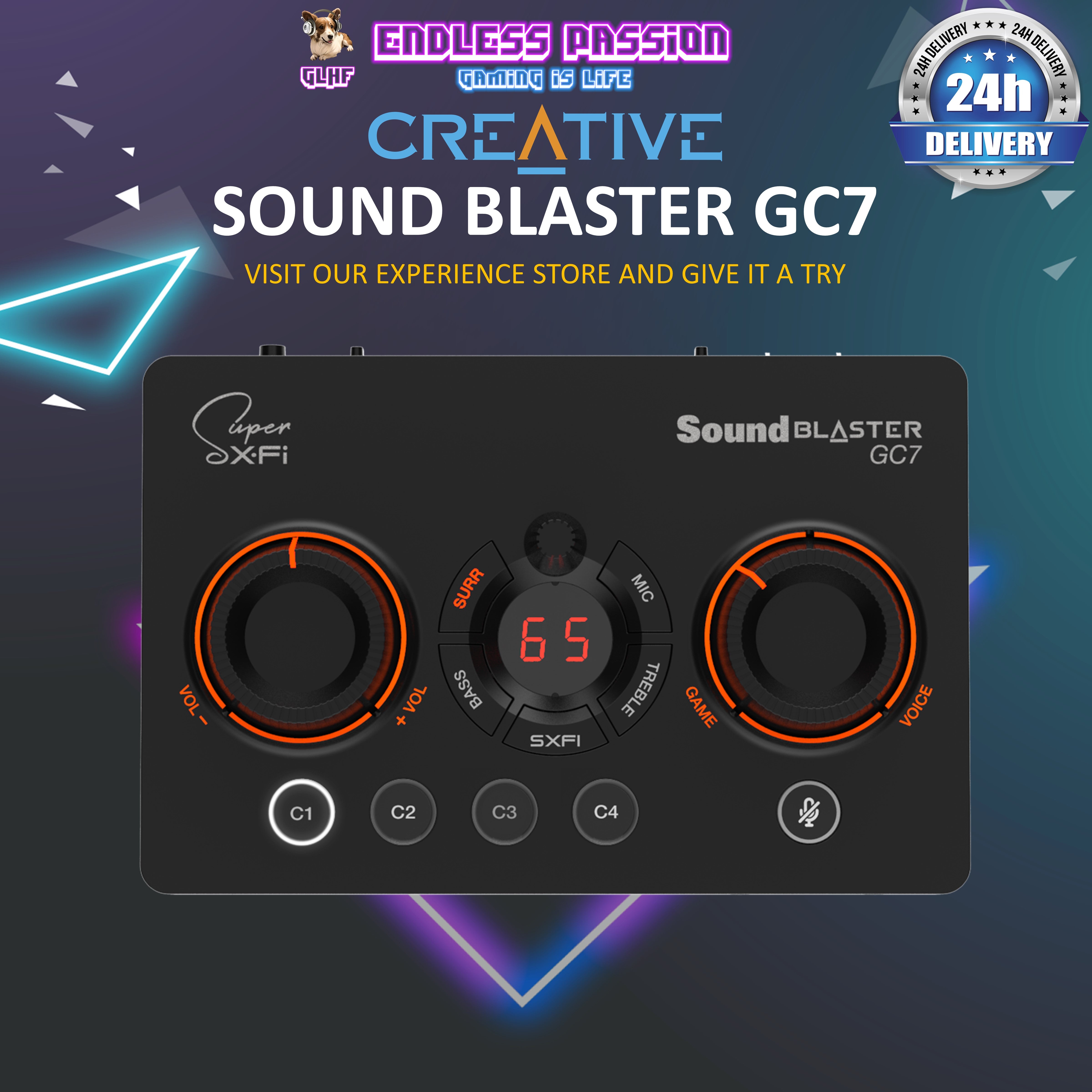 Creative Sound Blaster GC7 Game Streaming DAC – Endless Passion