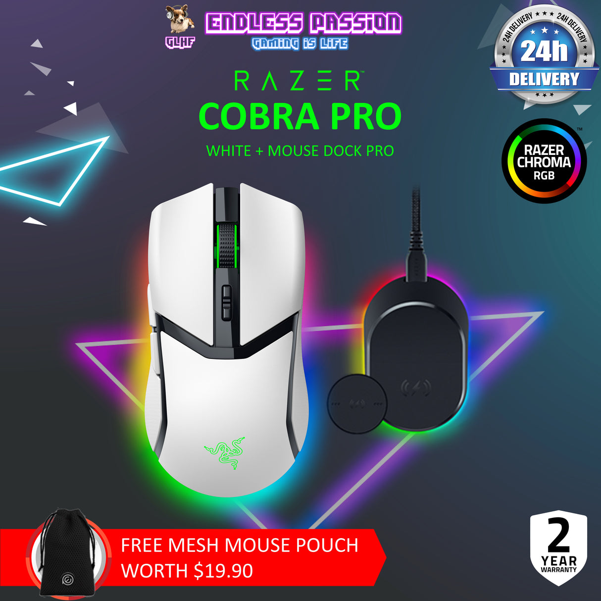 Razer Cobra Pro Wireless Gaming Mouse