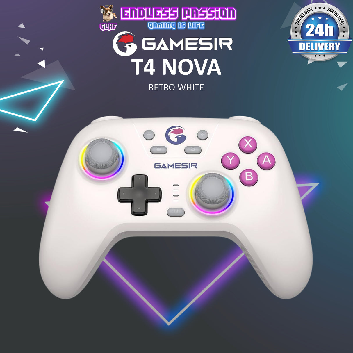 GameSir T4 Nova HD Rumble Wireless Controller