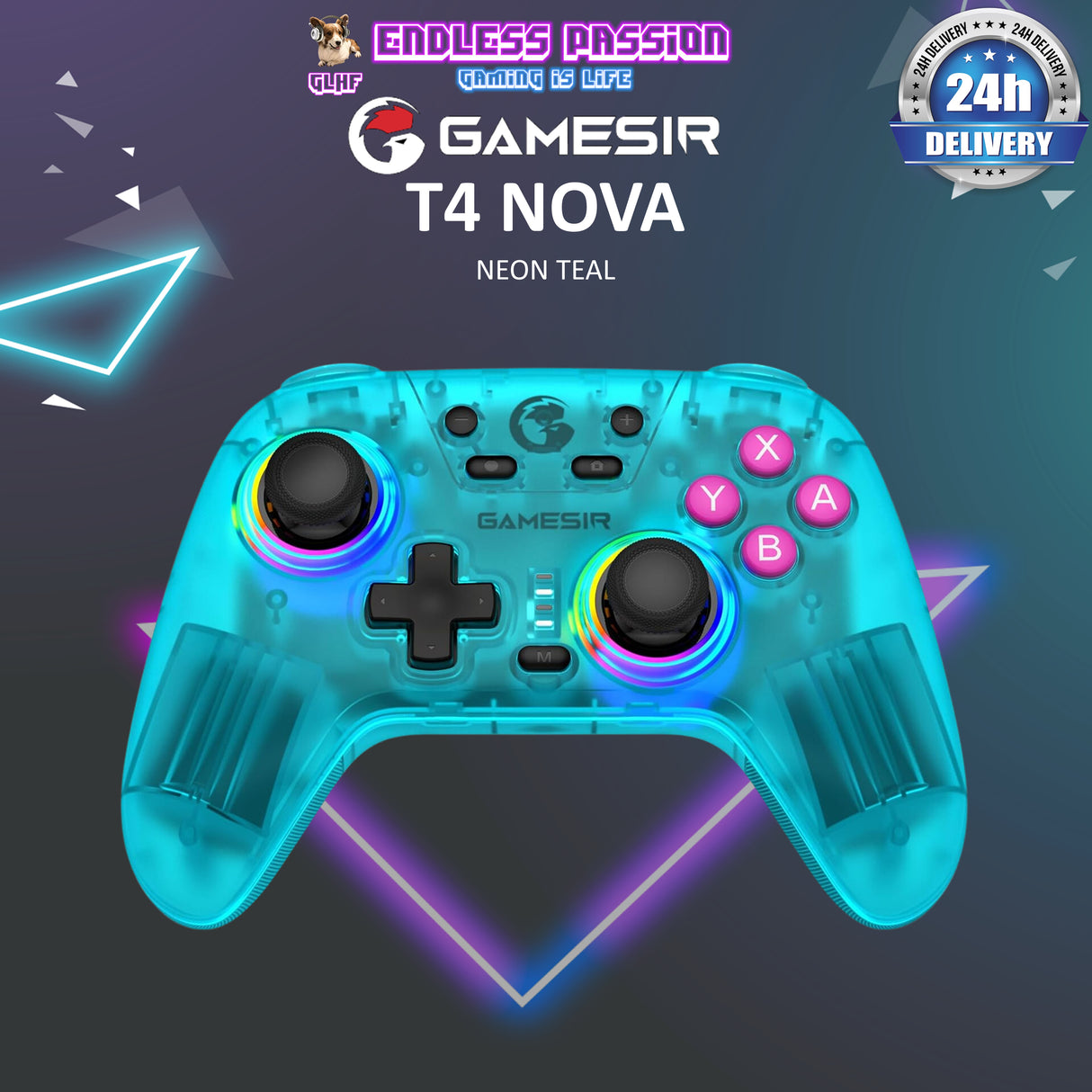 GameSir T4 Nova HD Rumble Wireless Controller