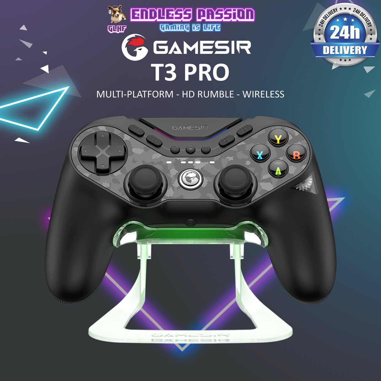 GameSir T3 Pro Multiplatform Wireless Controller