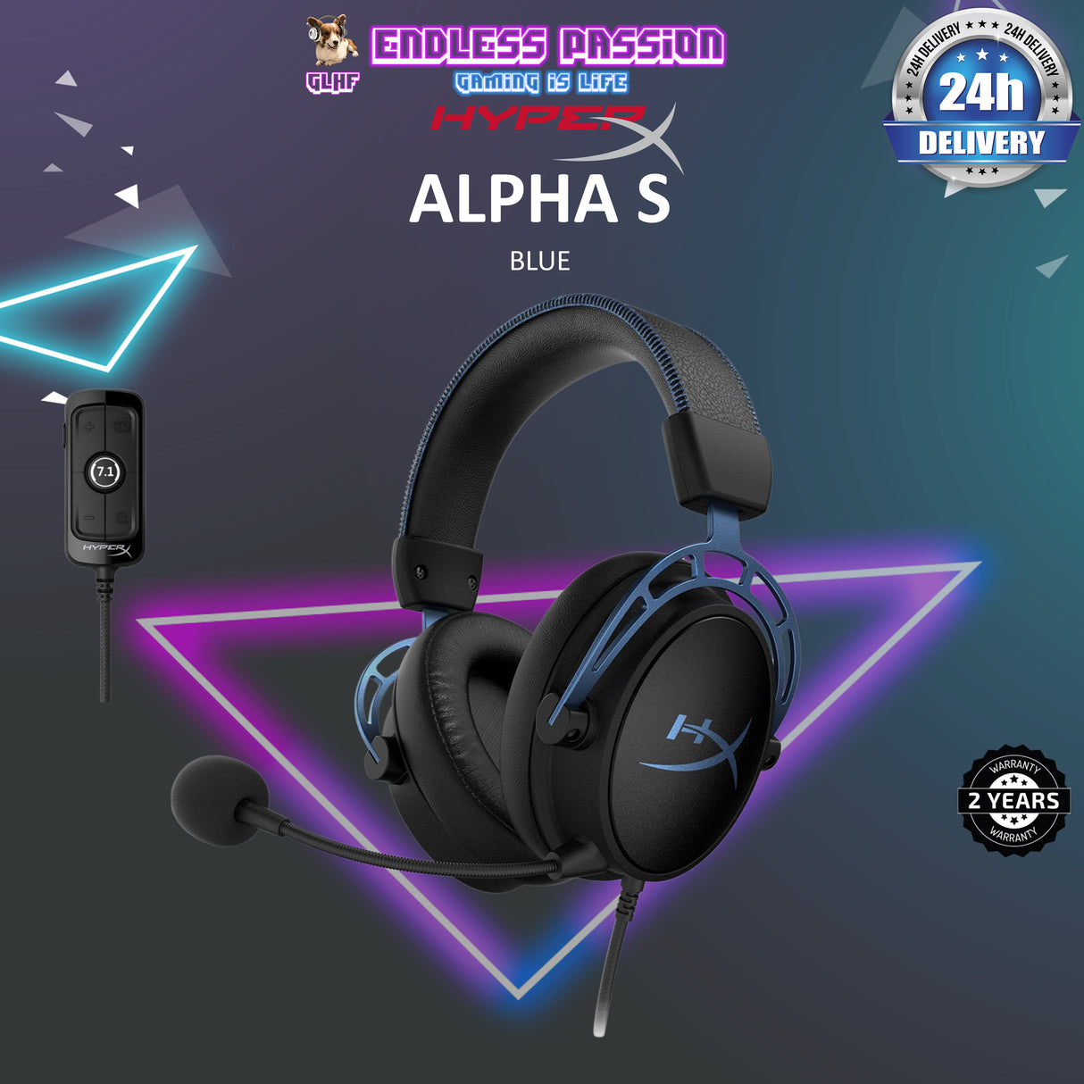 HyperX Cloud Alpha S Gaming Headset