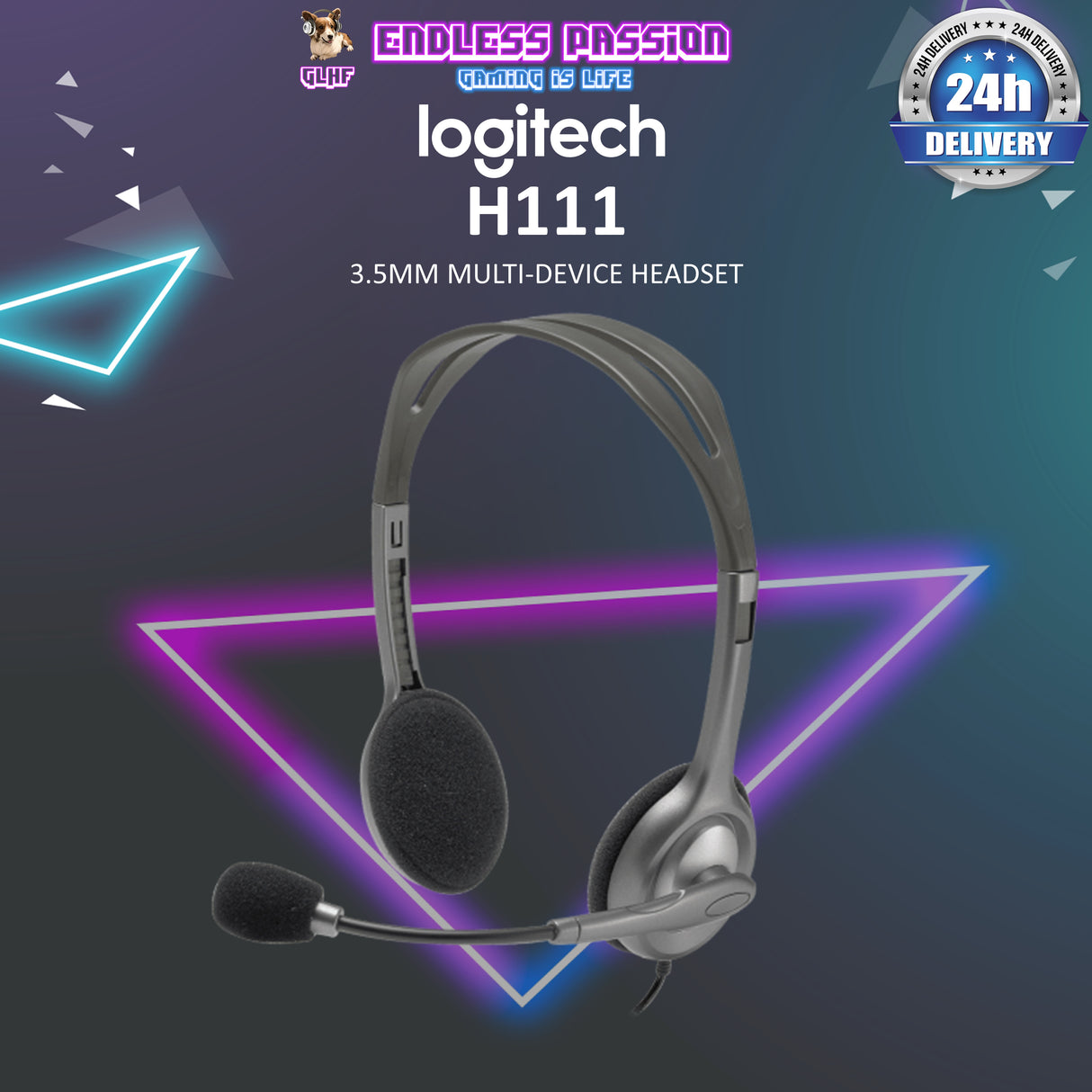 Logitech H111 Wired Stereo Headset