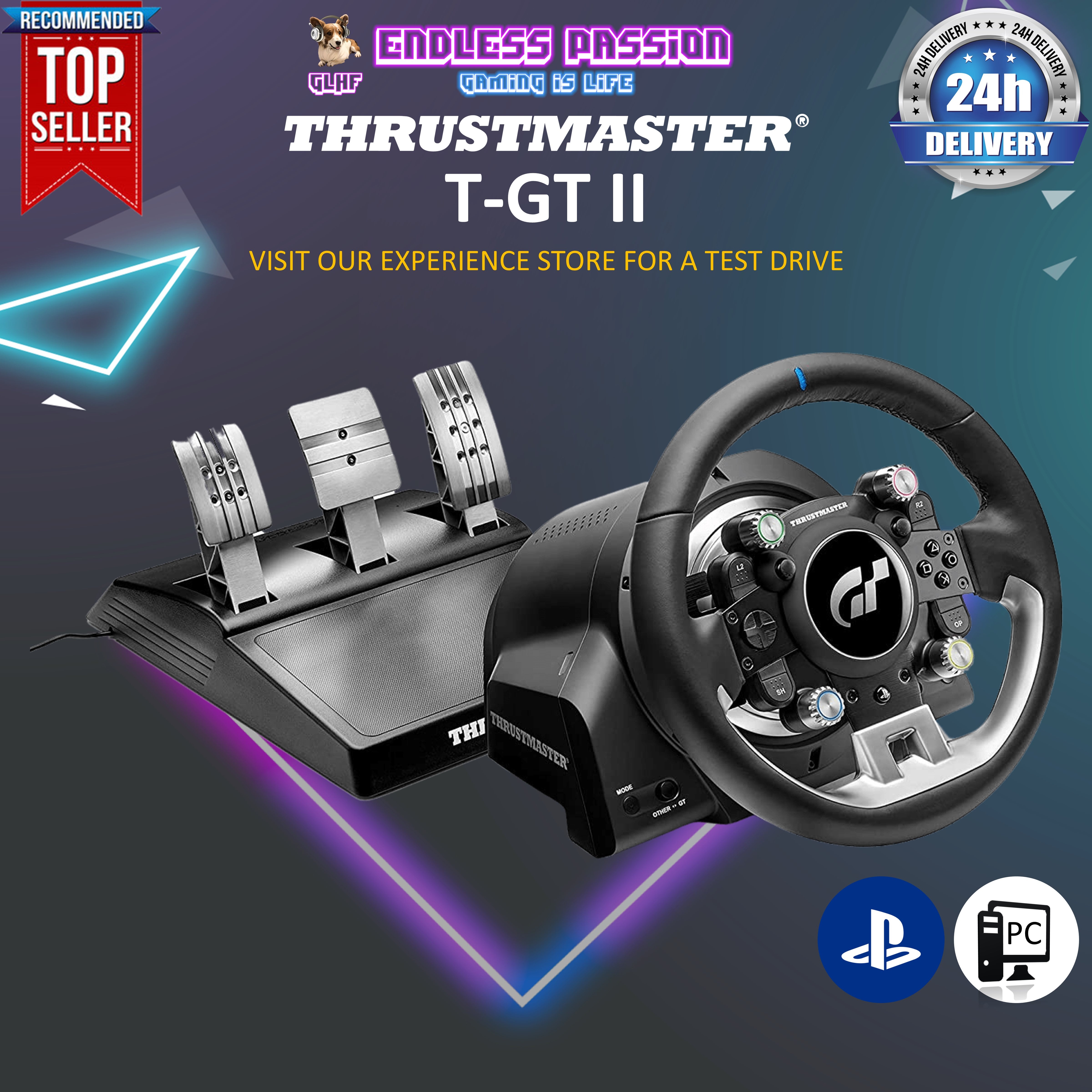 Thrustmaster gaming steering sold wheel