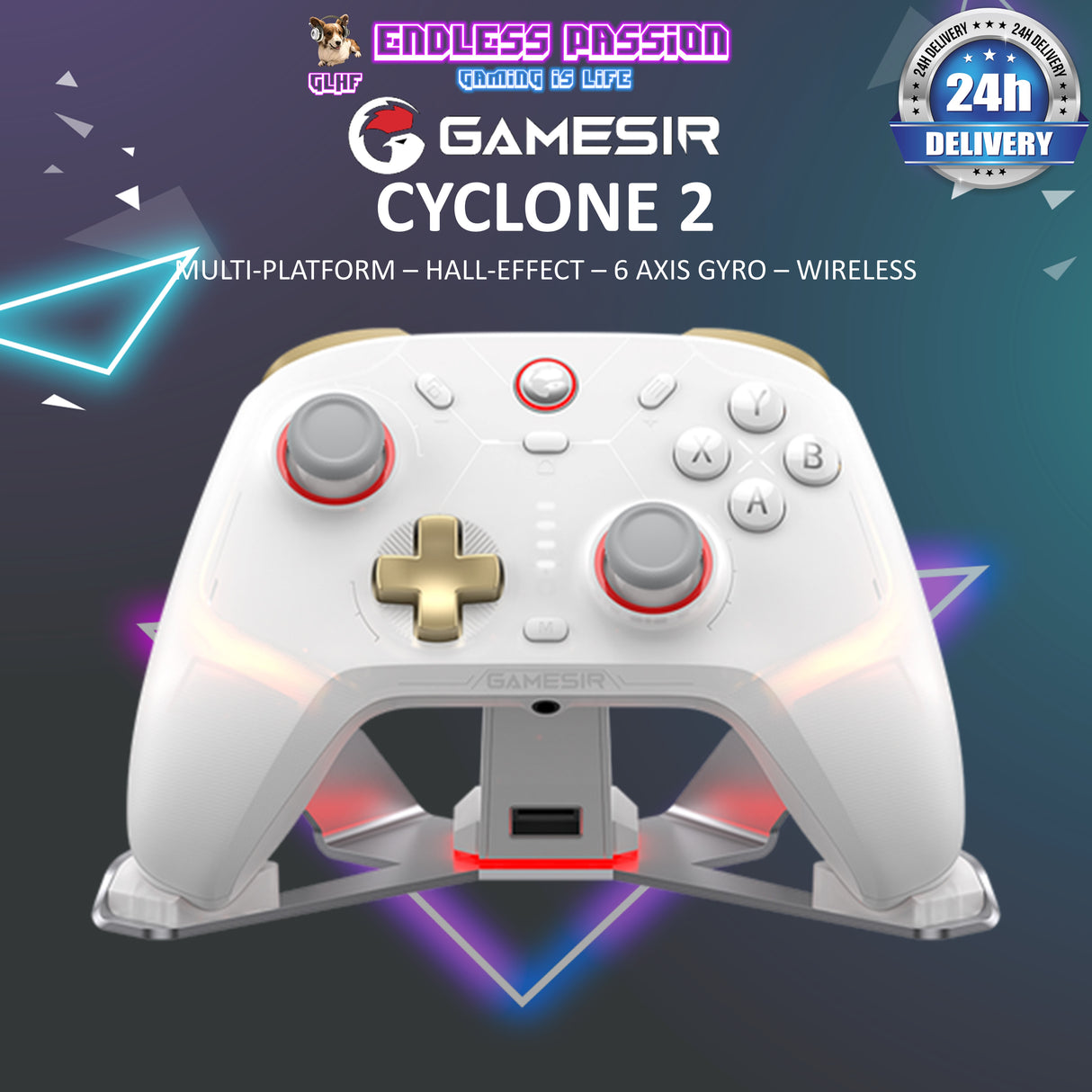 GameSir Cyclone 2 Multiplatform Wireless Controller