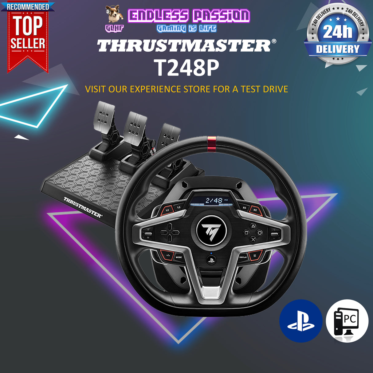 Thrustmaster T248 PS version