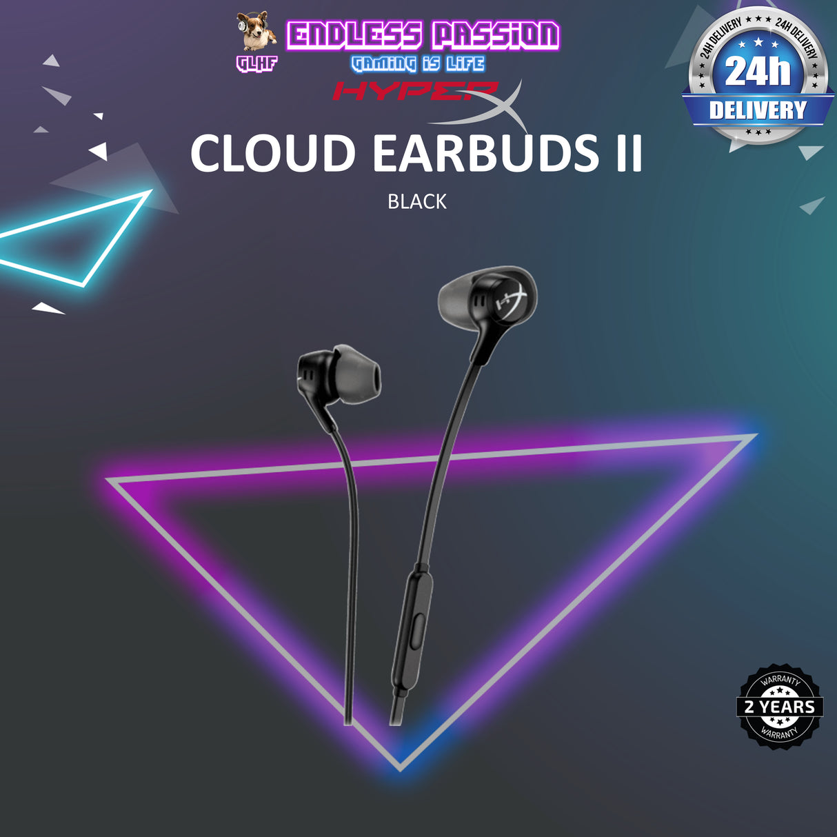 HyperX Cloud II Gaming Earbuds