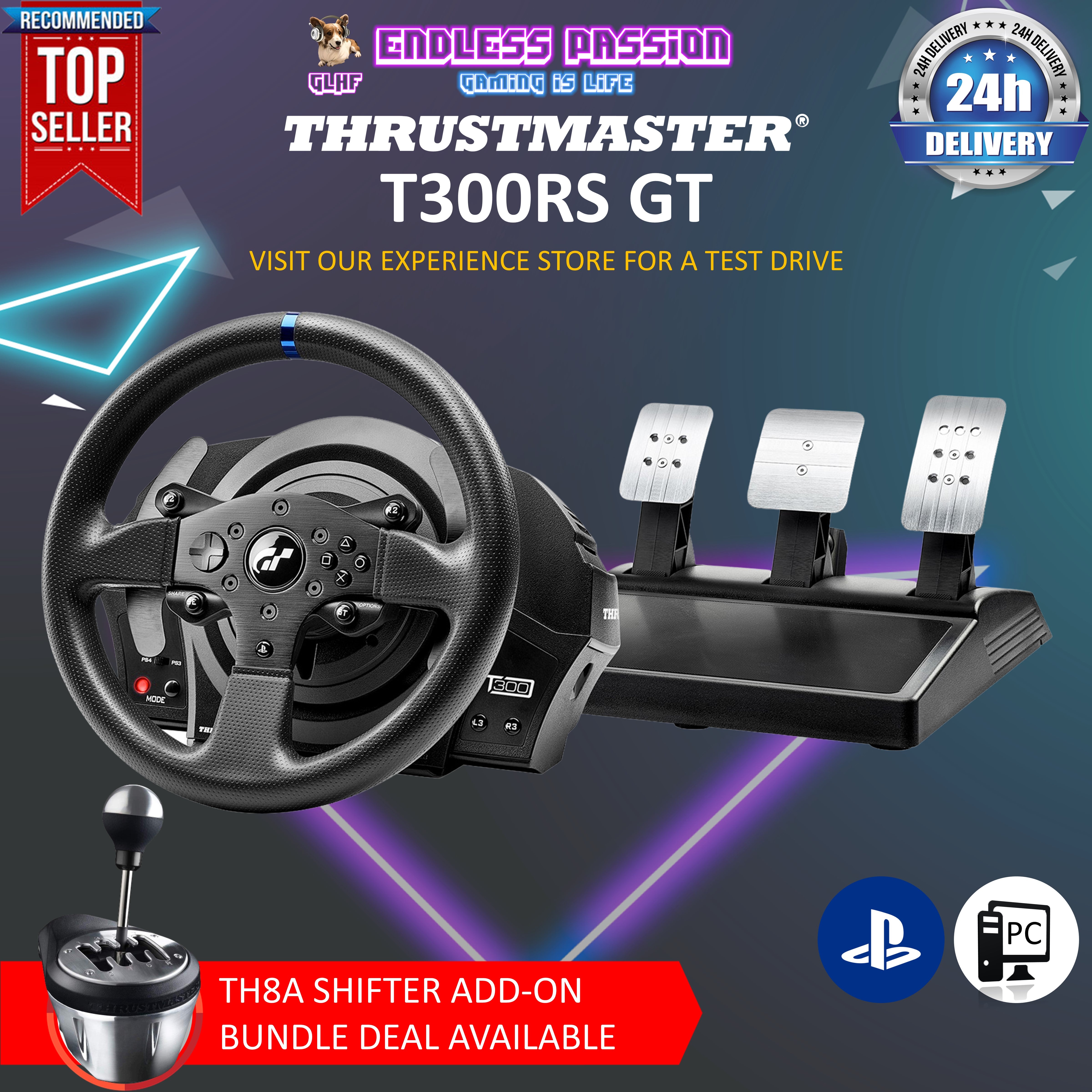 Thrustmaster T300 RS GT Edition Official Sony licensed PS4®/PS3® – Endless  Passion