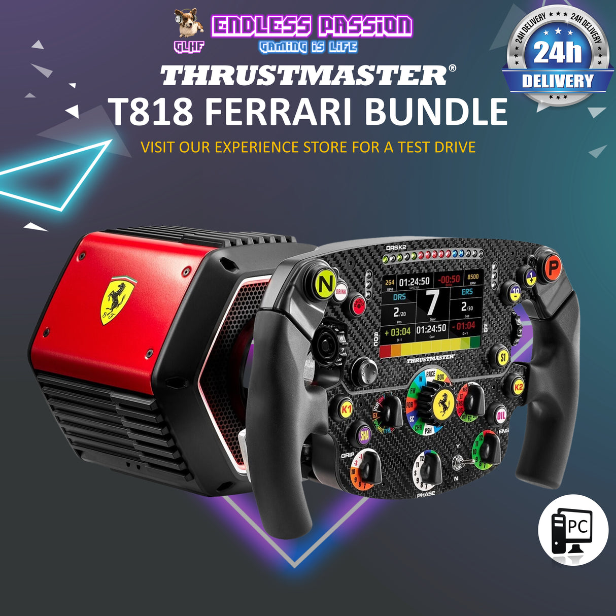 Thrustmaster T818 Ferrari SF1000 Direct Drive