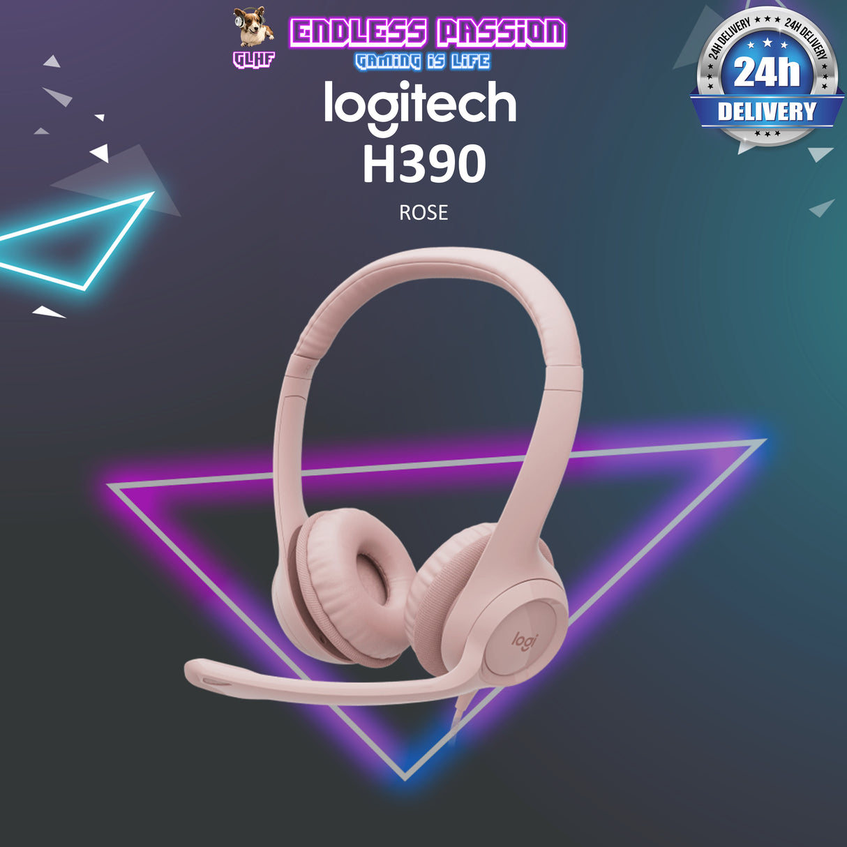 Logitech H390 USB Stereo Headset