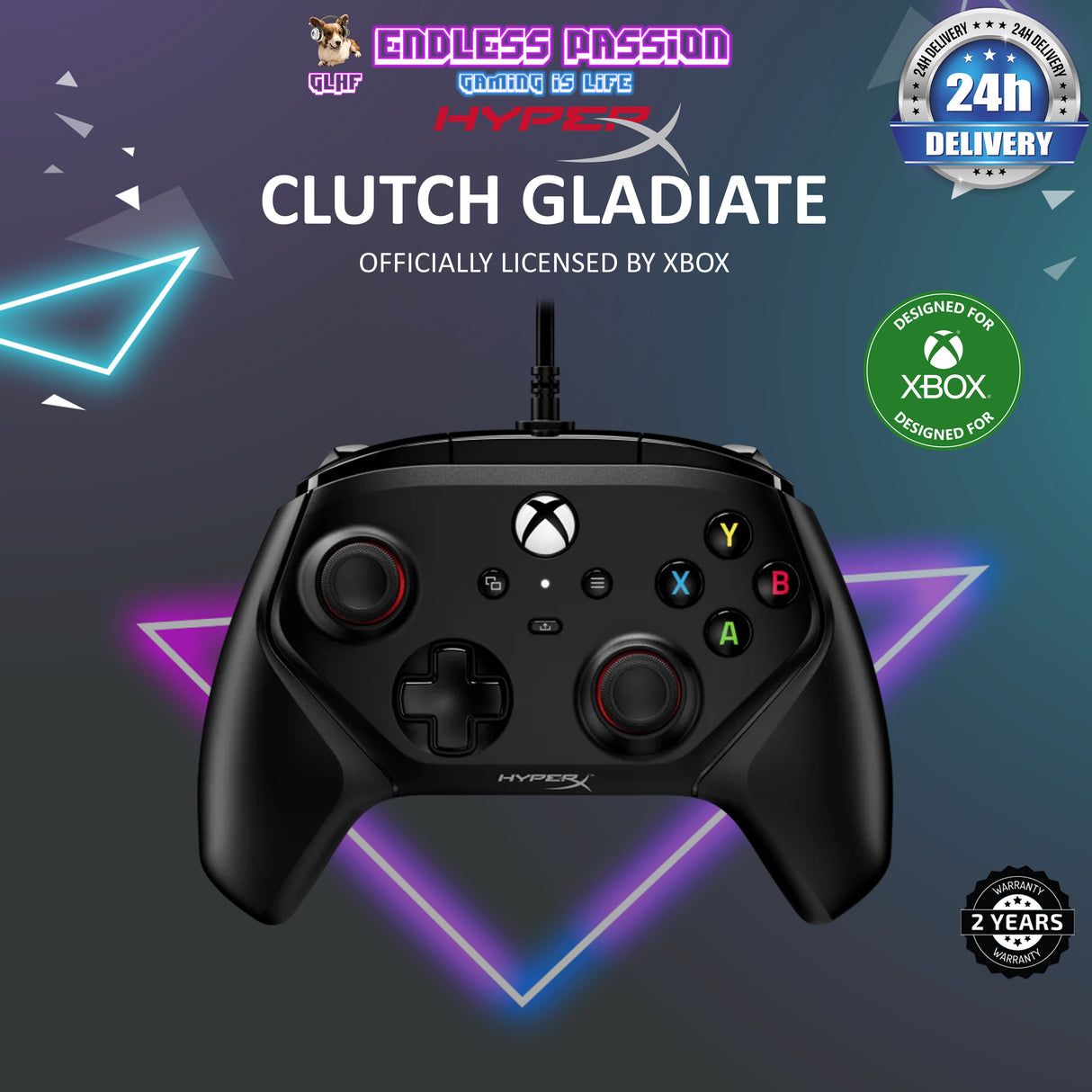 HyperX Clutch Gladiate Xbox Wired Controller