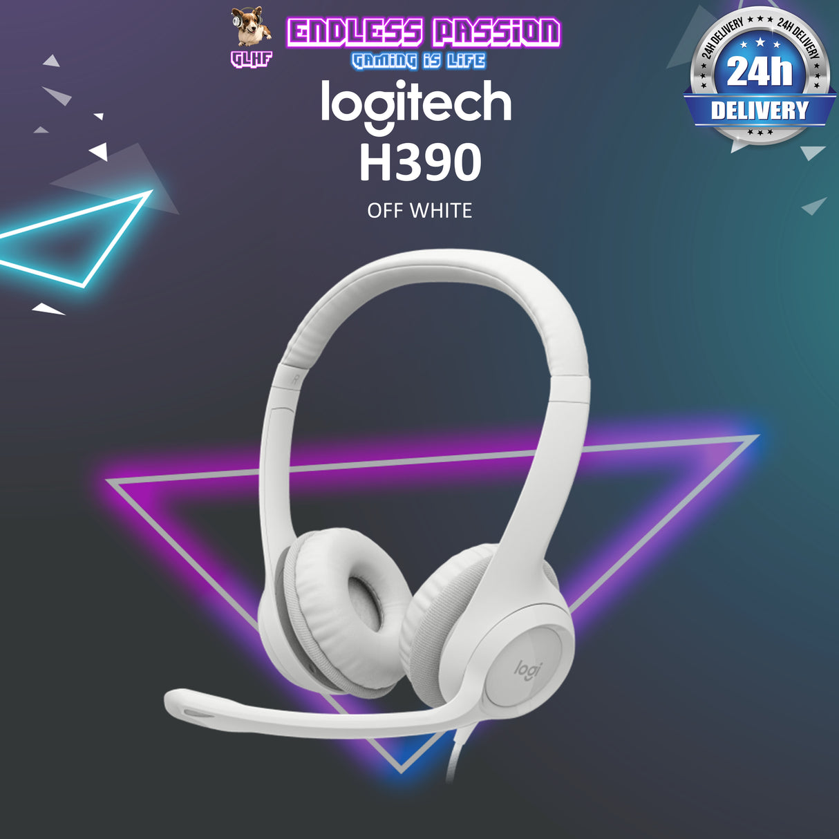 Logitech H390 USB Stereo Headset